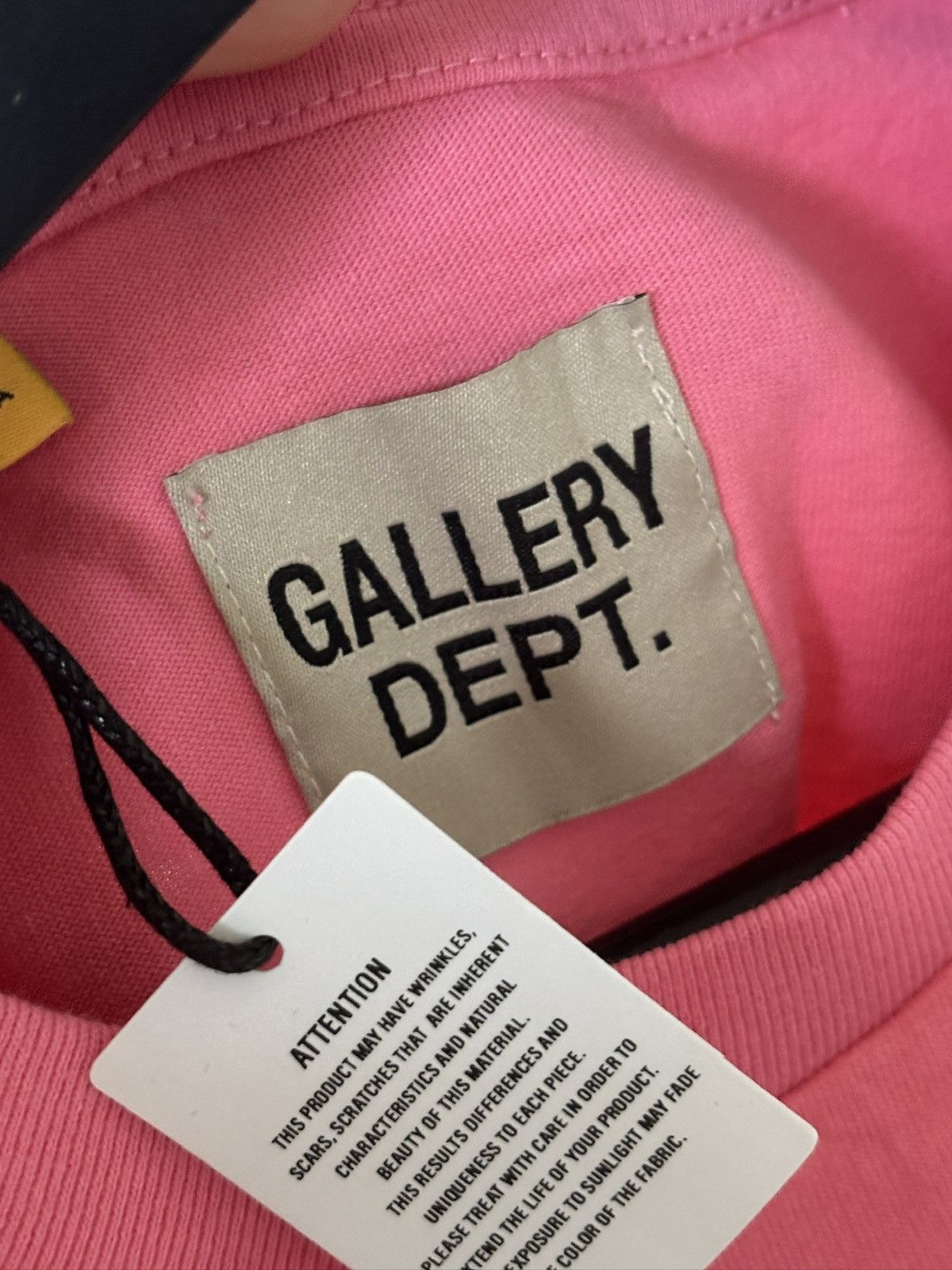 Gallery Dept. PINK FRENCH LOGO TEE Size US M / EU 48-50 / 2 - 8 Thumbnail