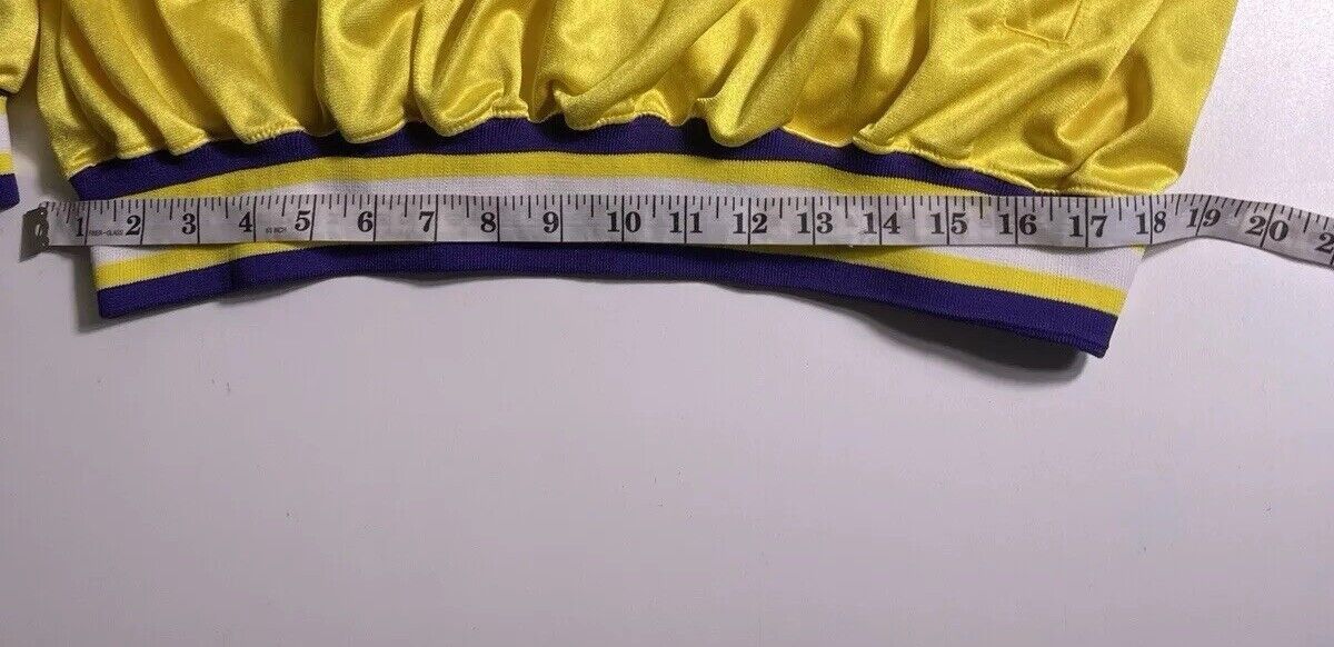 NBA × Starter × Vintage Starter Vtg Los Angeles Lakers Jacket NBA Authentics Sz 2XL Size US XXL / EU 58 / 5 - 6 Thumbnail