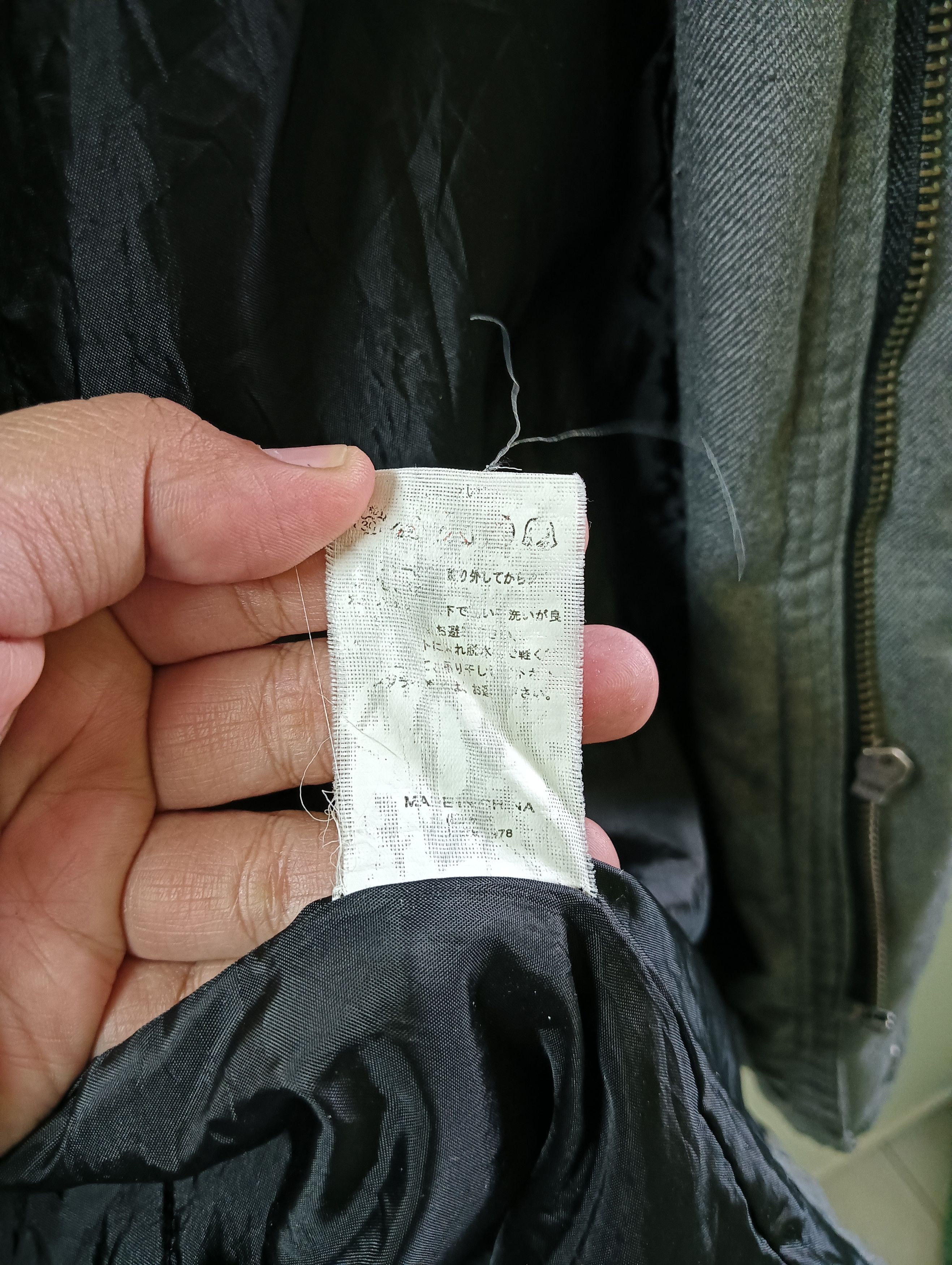 Other Vintage Charcoal Utility Jacket – Yin & Yang NEXT – Size US L / EU 52-54 / 3 - 9 Thumbnail
