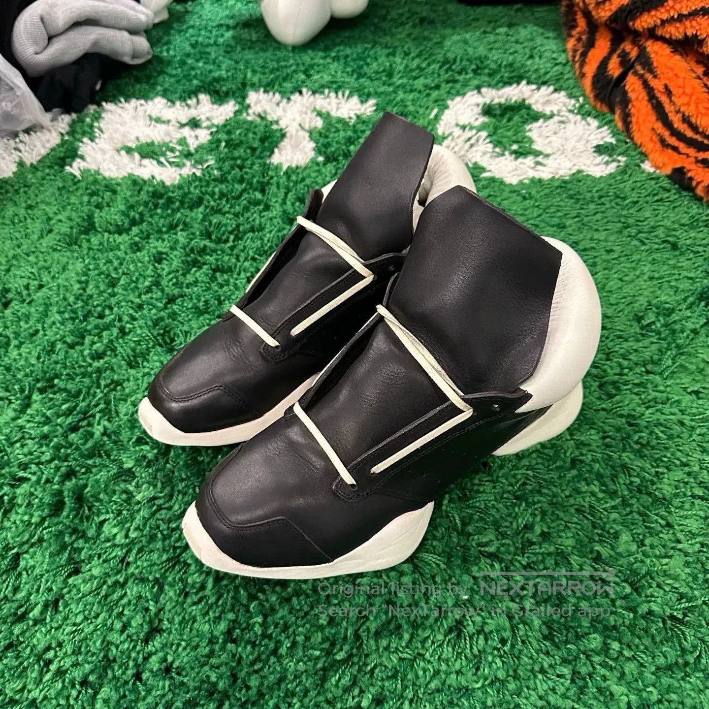 Rick Owens RICK OWENS RO Adidas Runner Sneakers 1.0. Size US 10 / EU 43 - 6 Thumbnail