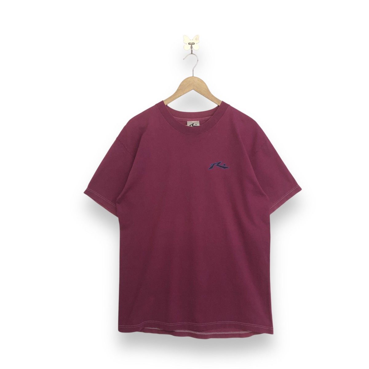 Rusty VINTAGE RUSTY SURFING CO. BACKHITT TSHIRT Size US M / EU 48-50 / 2 - 2 Thumbnail