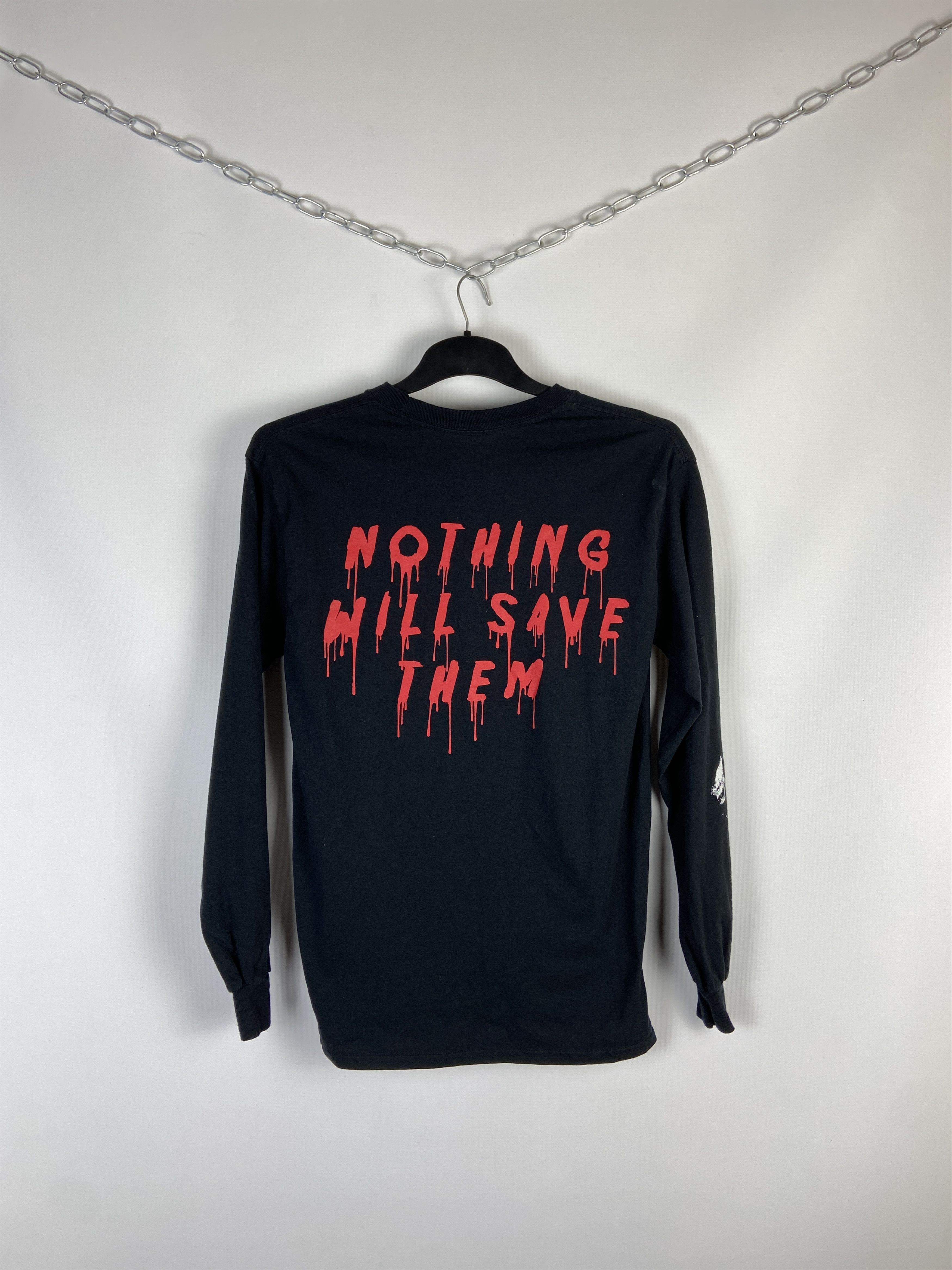 Vintage Vintage Black Long Sleeve 13 Friday Jason Movie Big Print Size US M / EU 48-50 / 2 - 7 Thumbnail