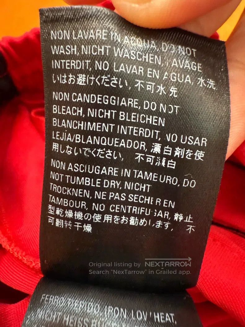 Balenciaga Balenciaga Red Casual Trousers Size 33" - 7 Thumbnail