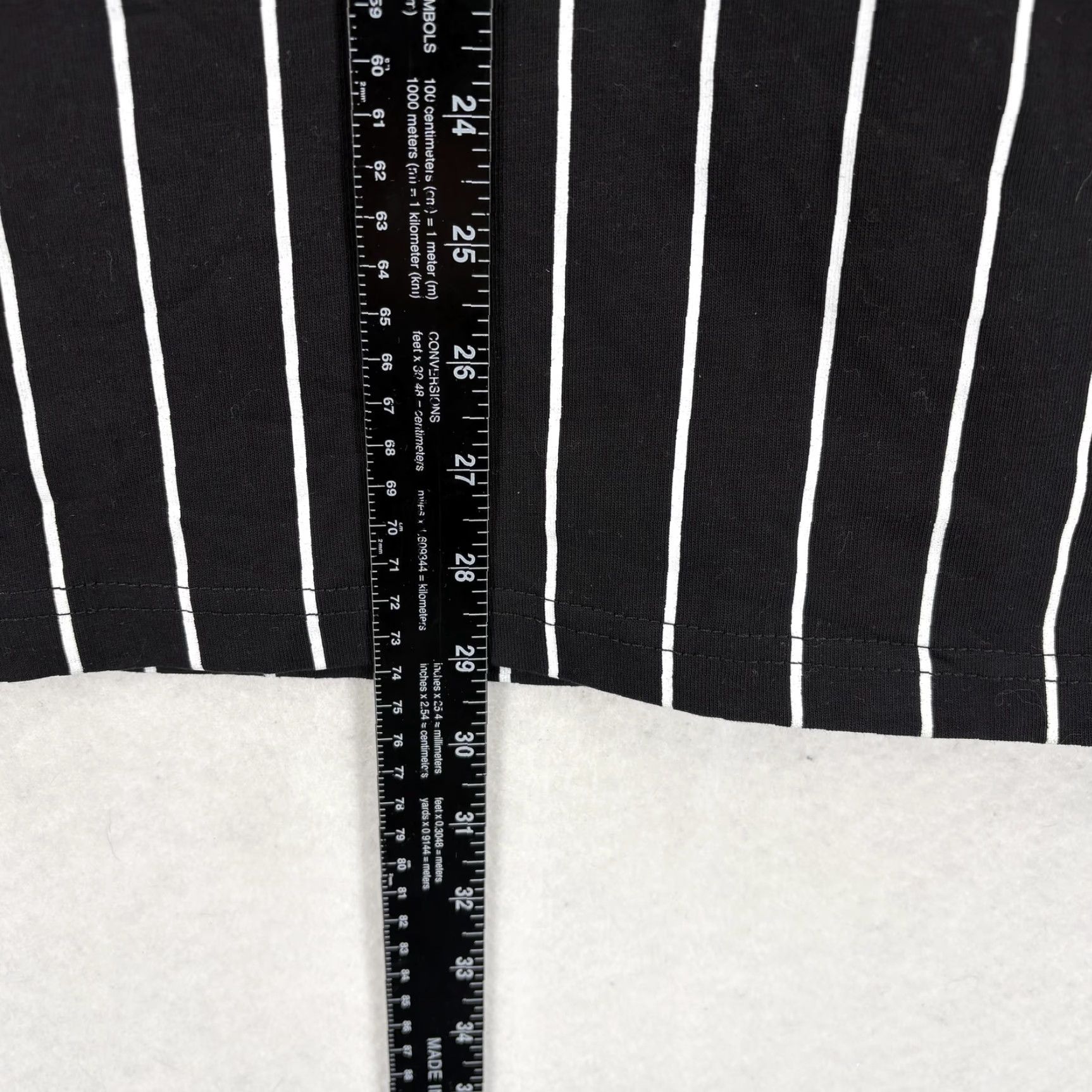 Rhude Rhude Shirt Mens 4XL Black White Pinstripe Crest Logo Cotton Tee Streetwear NWT Size US XXL / EU 58 / 5 - 6 Thumbnail