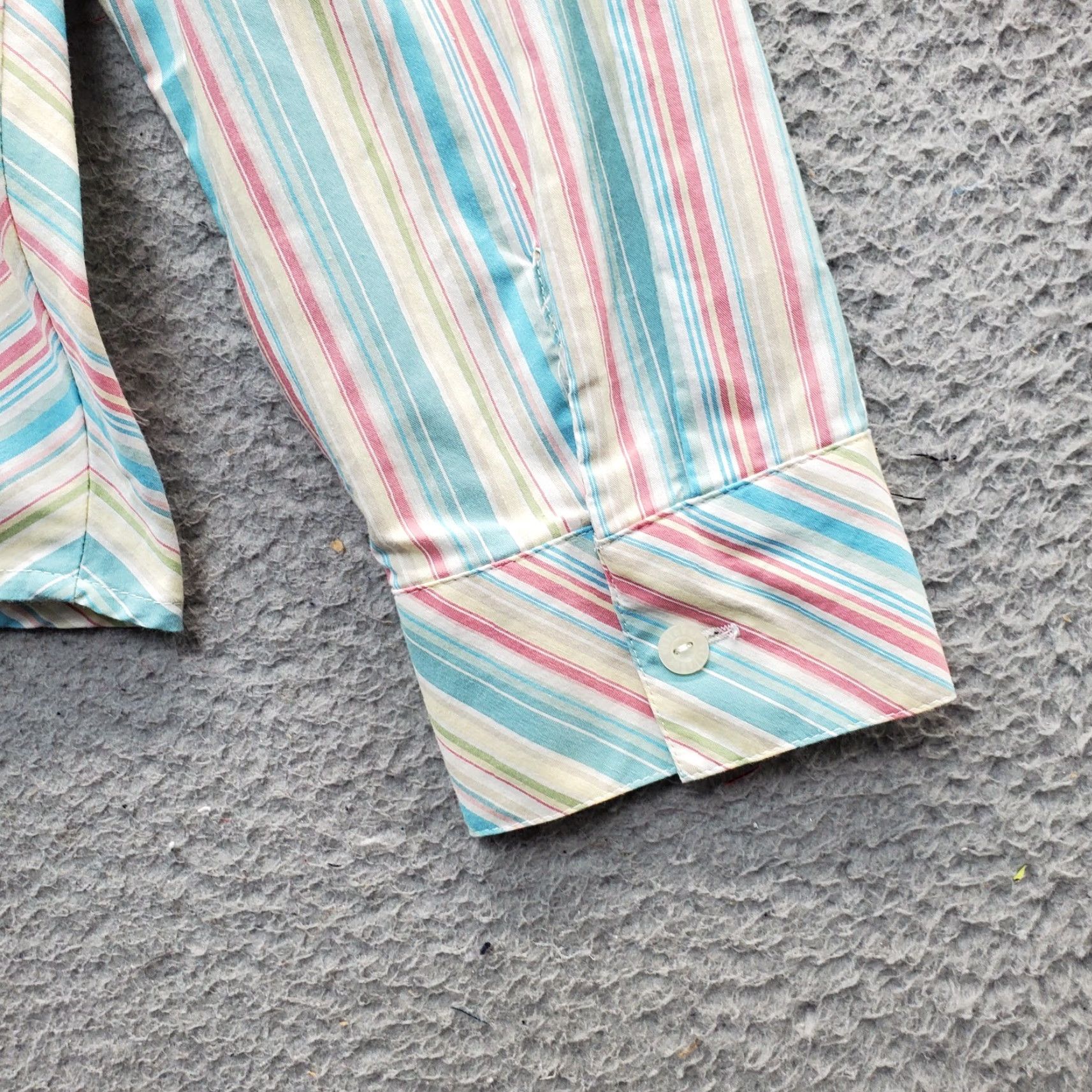 Liz Claiborne Liz Claiborne Villager Shirt Womens Size 16 Multicolor Striped Button Down Top Size XXL / US 16-18 / IT 52-54 - 7 Thumbnail