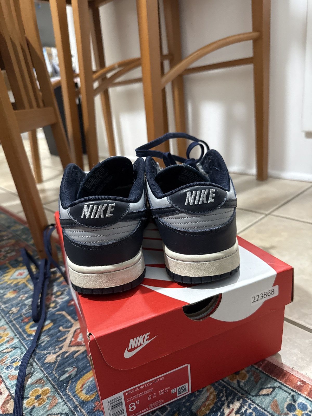 Nike Nike Dunk Georgetown 8.5 Size US 8.5 / EU 41-42 - 10 Thumbnail