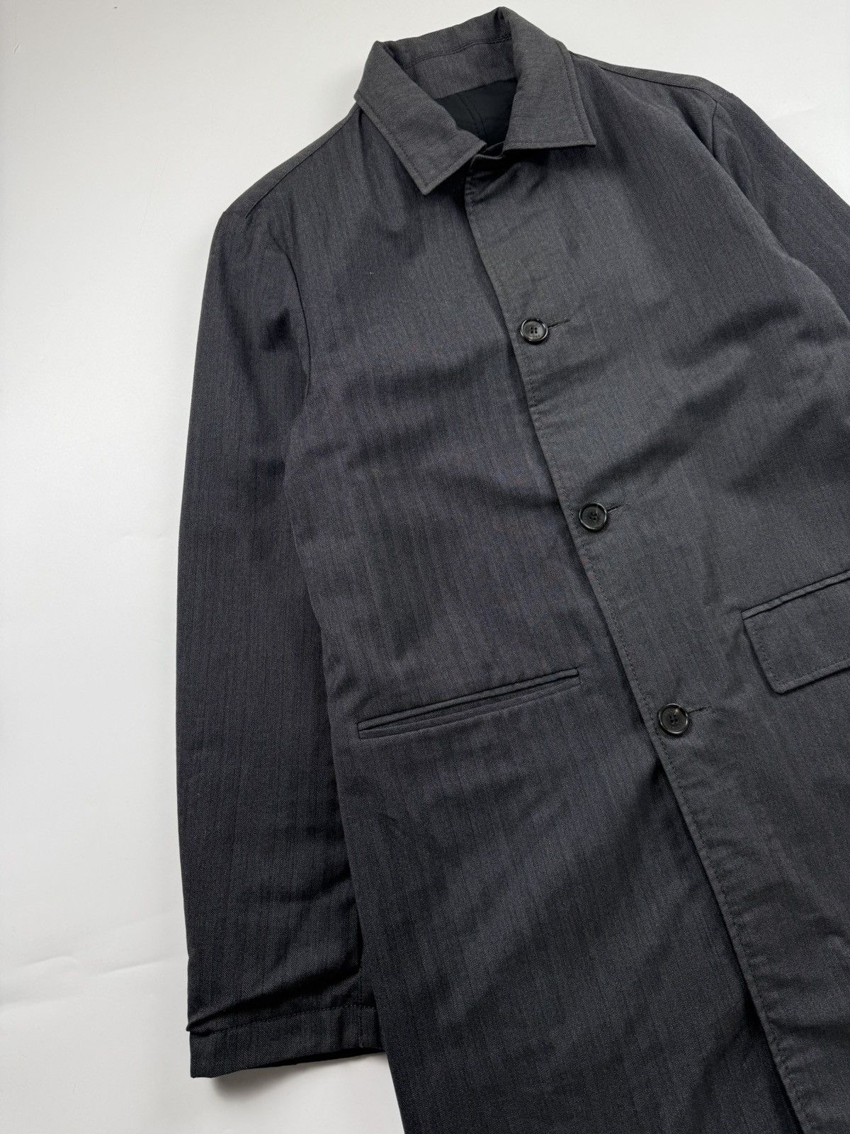 Prada Prada Black Tab Padded Reversible Coat Size US M / EU 48-50 / 2 - 9 Thumbnail
