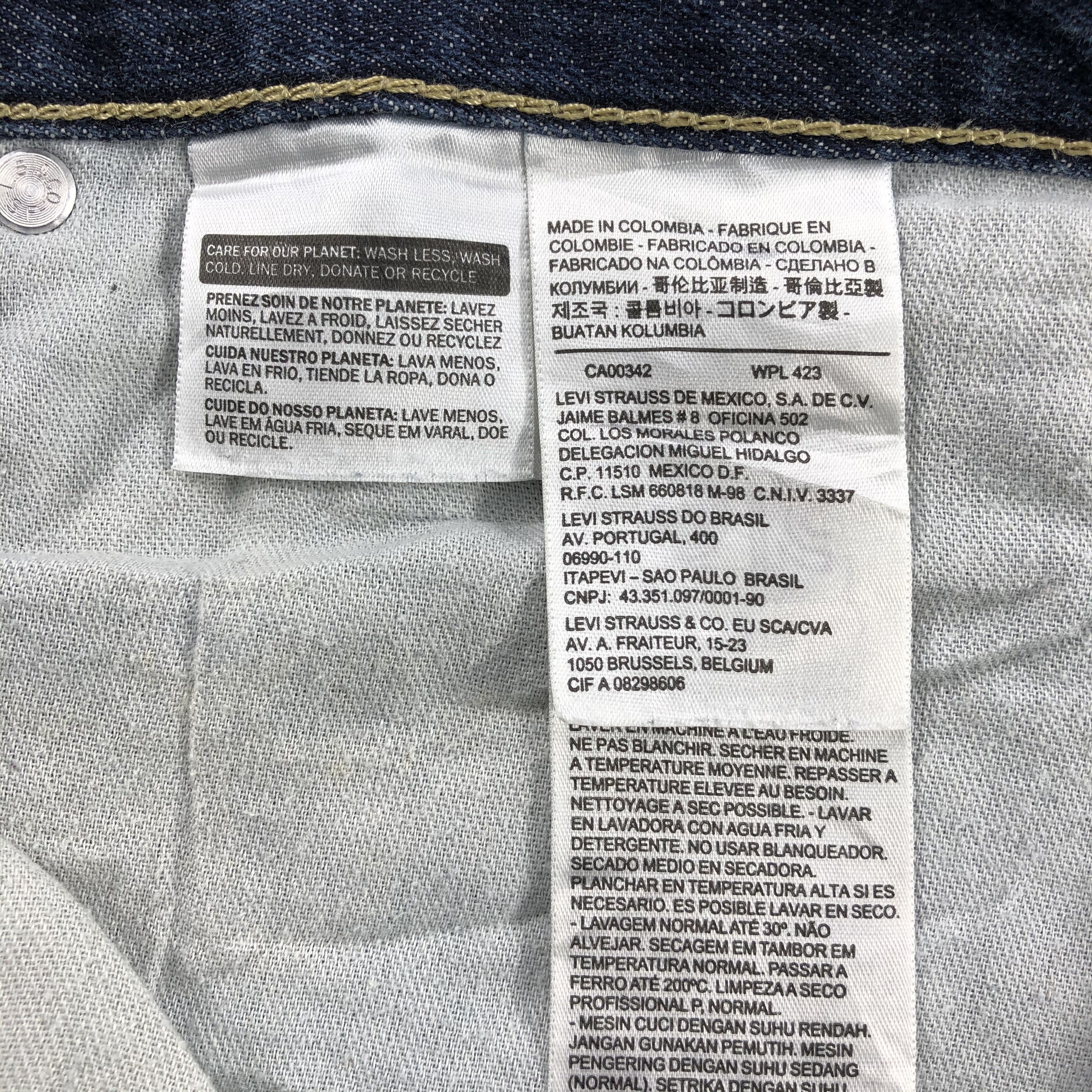 Levi's × Vintage Vintage Levis 505 Earth Tone Jeans-JM2473 Size US 36 / EU 52 - 12 Thumbnail