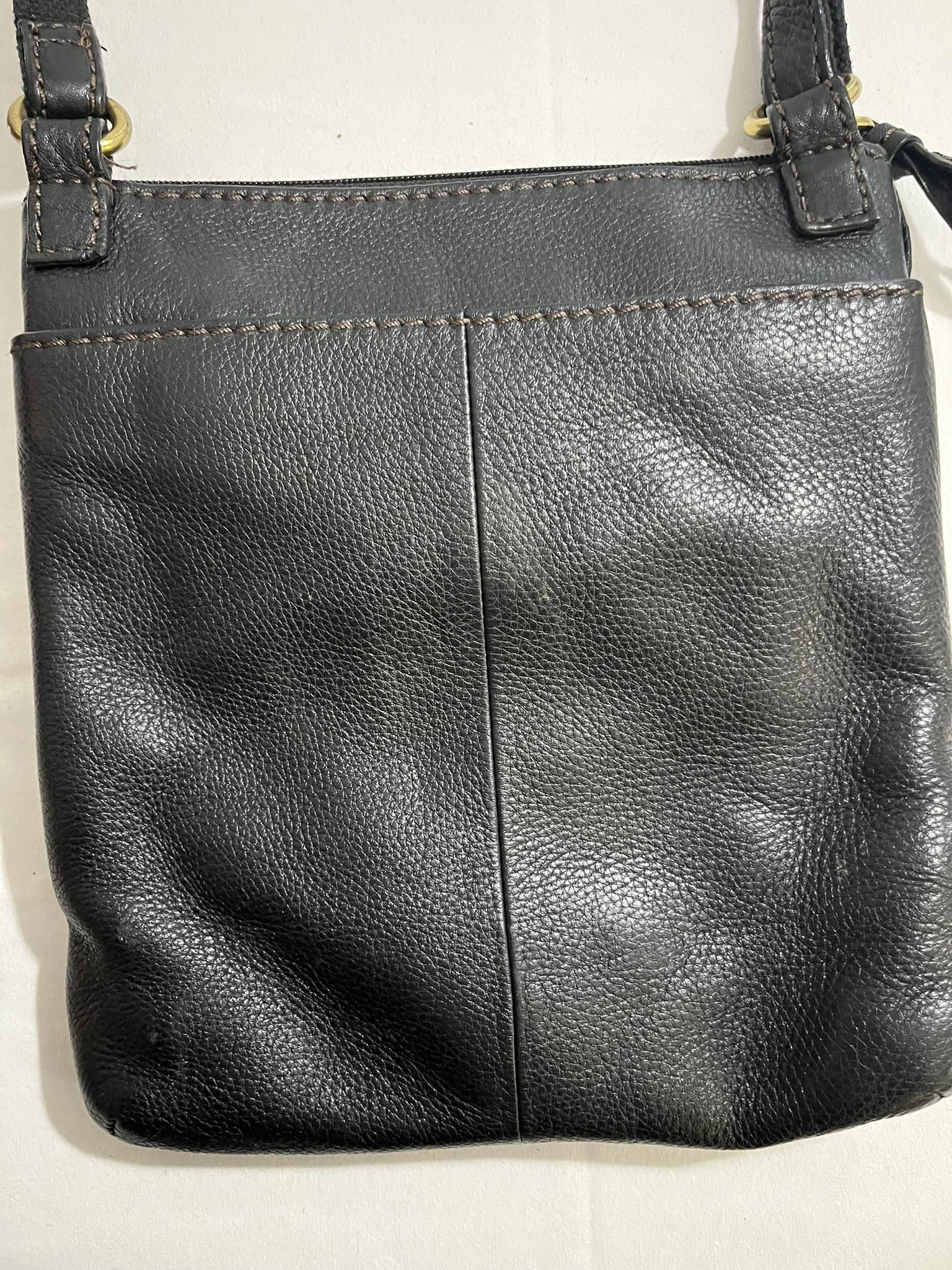 Fossil Fossil Black Leather Crossbody Bag Size ONE SIZE - 5 Thumbnail