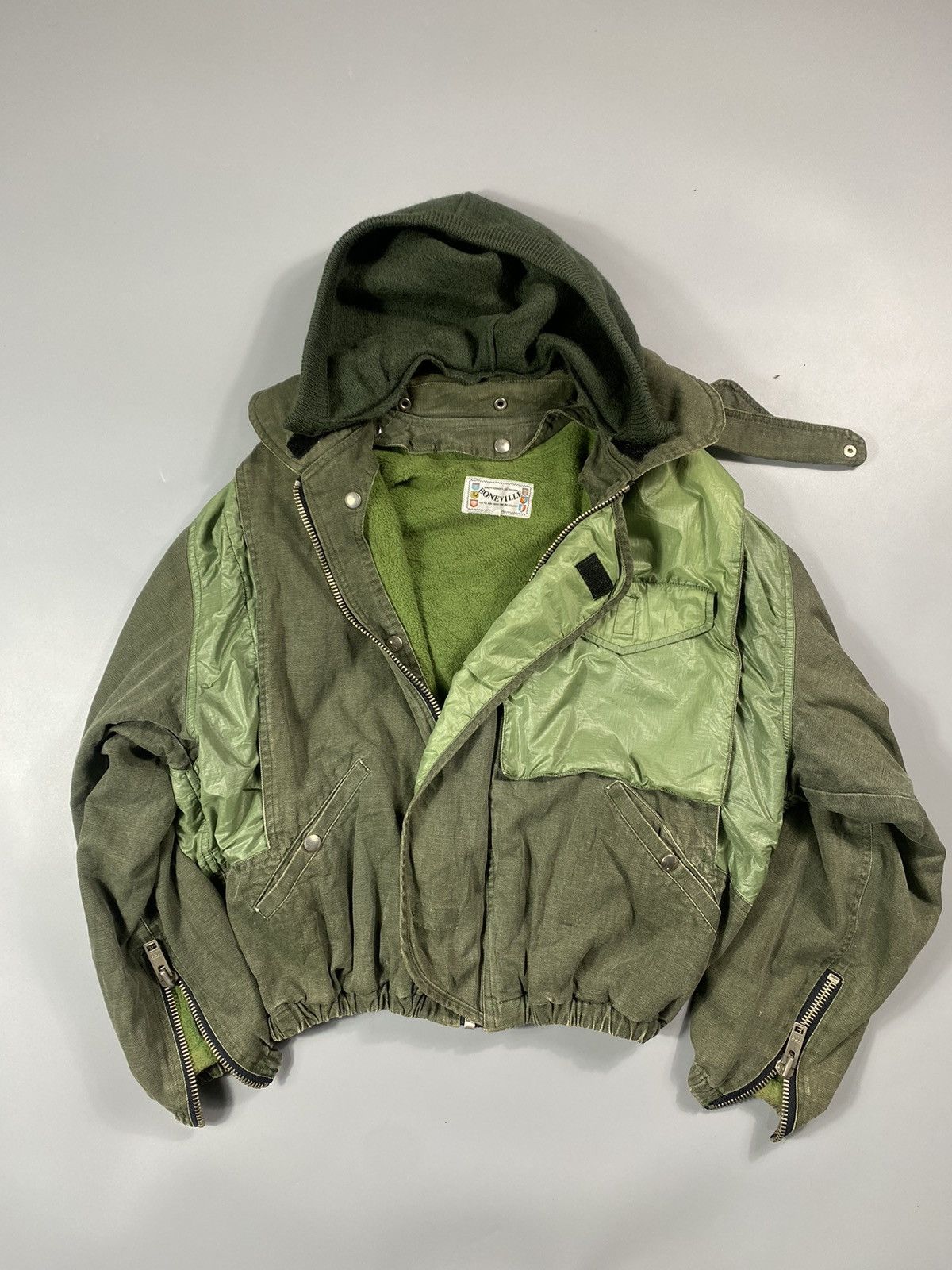 Archive! 1980s- Boneville CP Company- Survival Bomber Jacket 