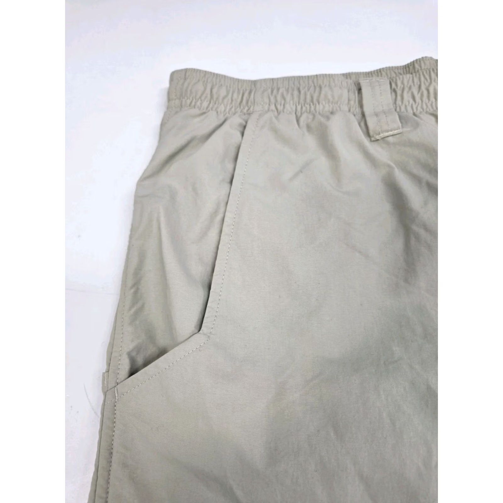 Vintage Columbia PFG Omni Shade Mens Fishing Shorts W/Liner Nylon Khaki XL Size US 36 / EU 52 - 6 Thumbnail