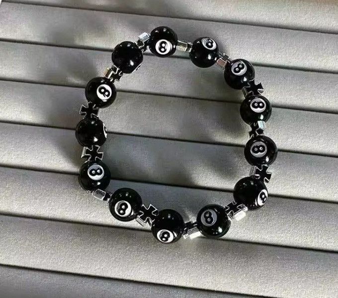 Jewelry Ball 8 Beads Bracelet Size ONE SIZE - 1 Thumbnail