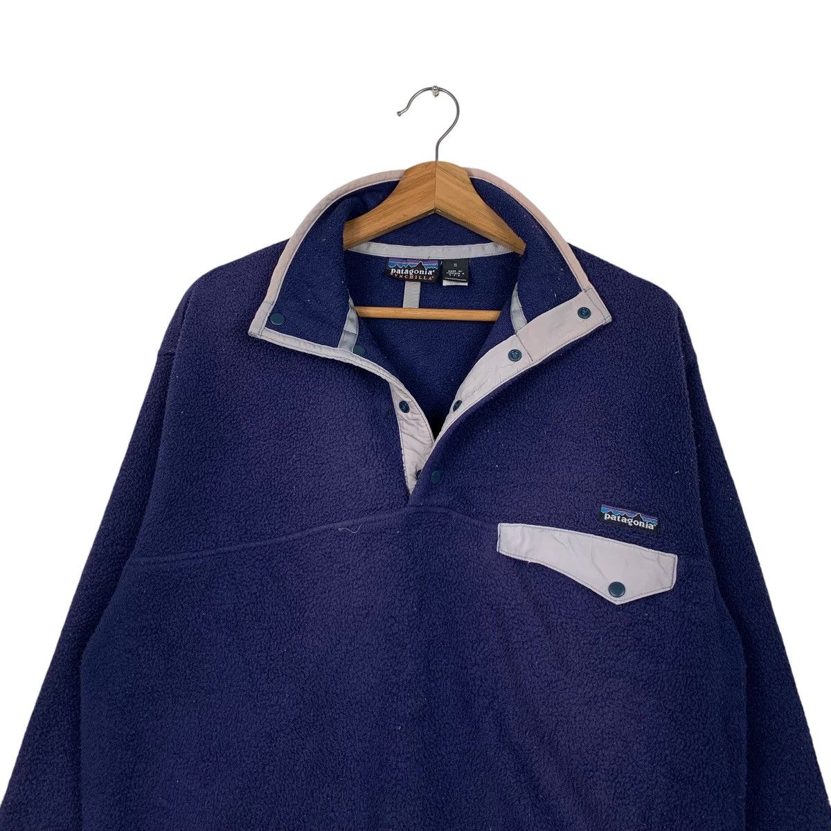 Patagonia PATAGONIA Snap Button Turtleneck Pullover Fleece #2066-C90 Size US S / EU 44-46 / 1 - 8 Thumbnail