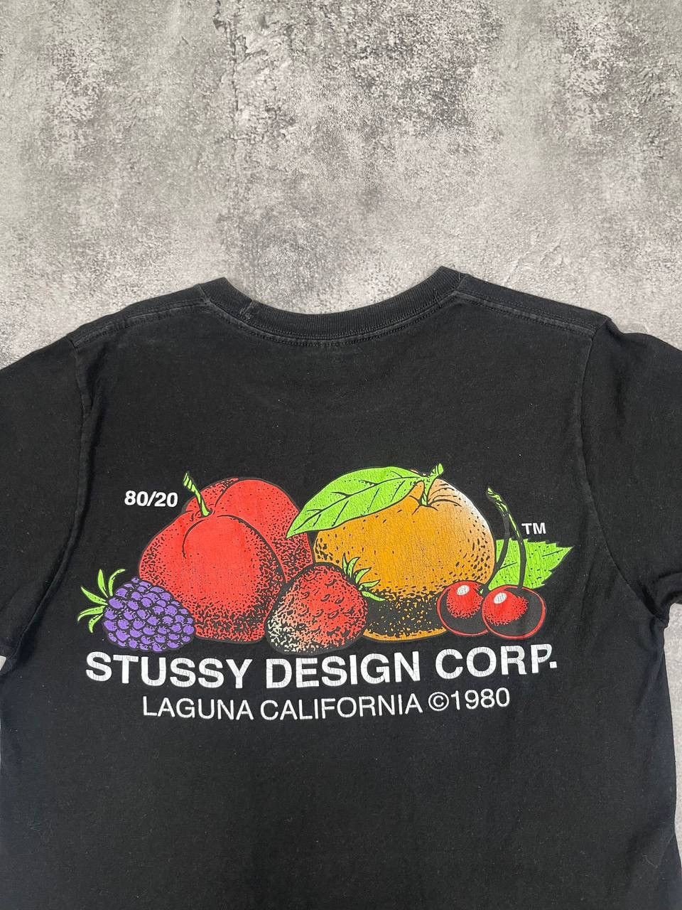 Stussy Stussy Men Cotton T-Shirt Black Size S Size US S / EU 44-46 / 1 - 6 Thumbnail