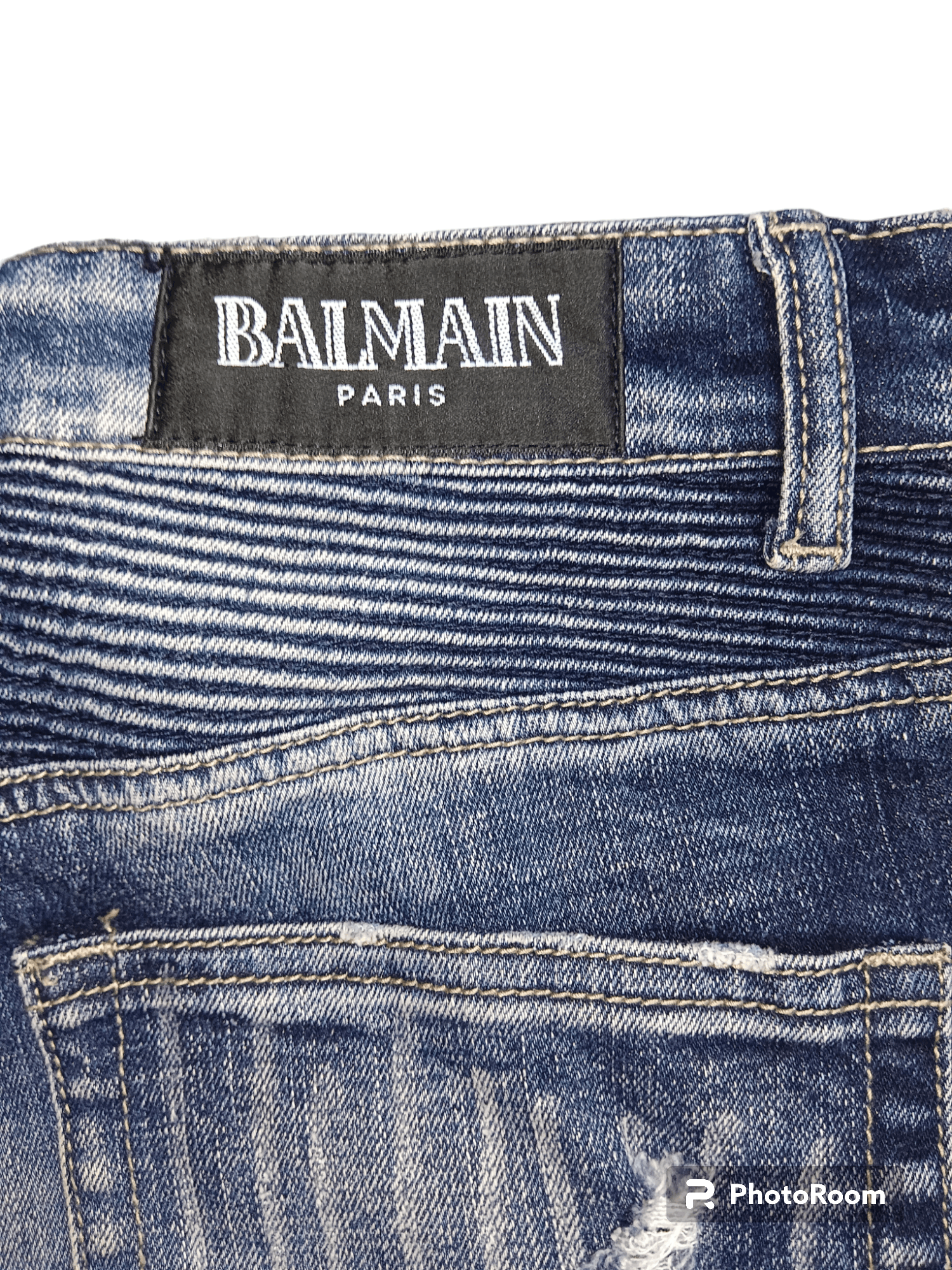 Other Rare💥💥Custom Balmain Elastane Biker Denim Size US 32 / EU 48 - 12 Thumbnail