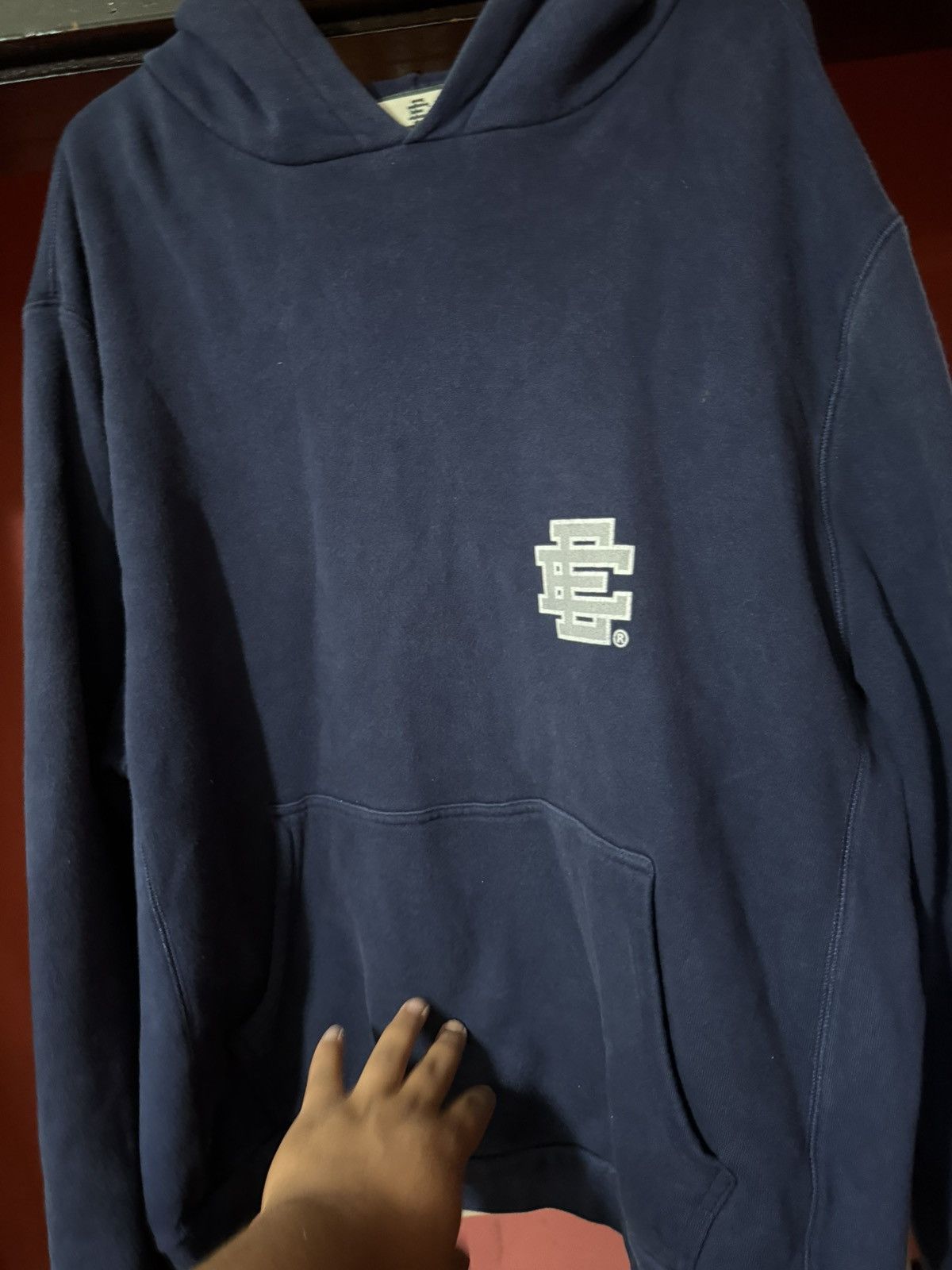 Eric Emanuel Eric Emanuel Hoodie Size XL Navy Size US XL / EU 56 / 4 - 4 Thumbnail