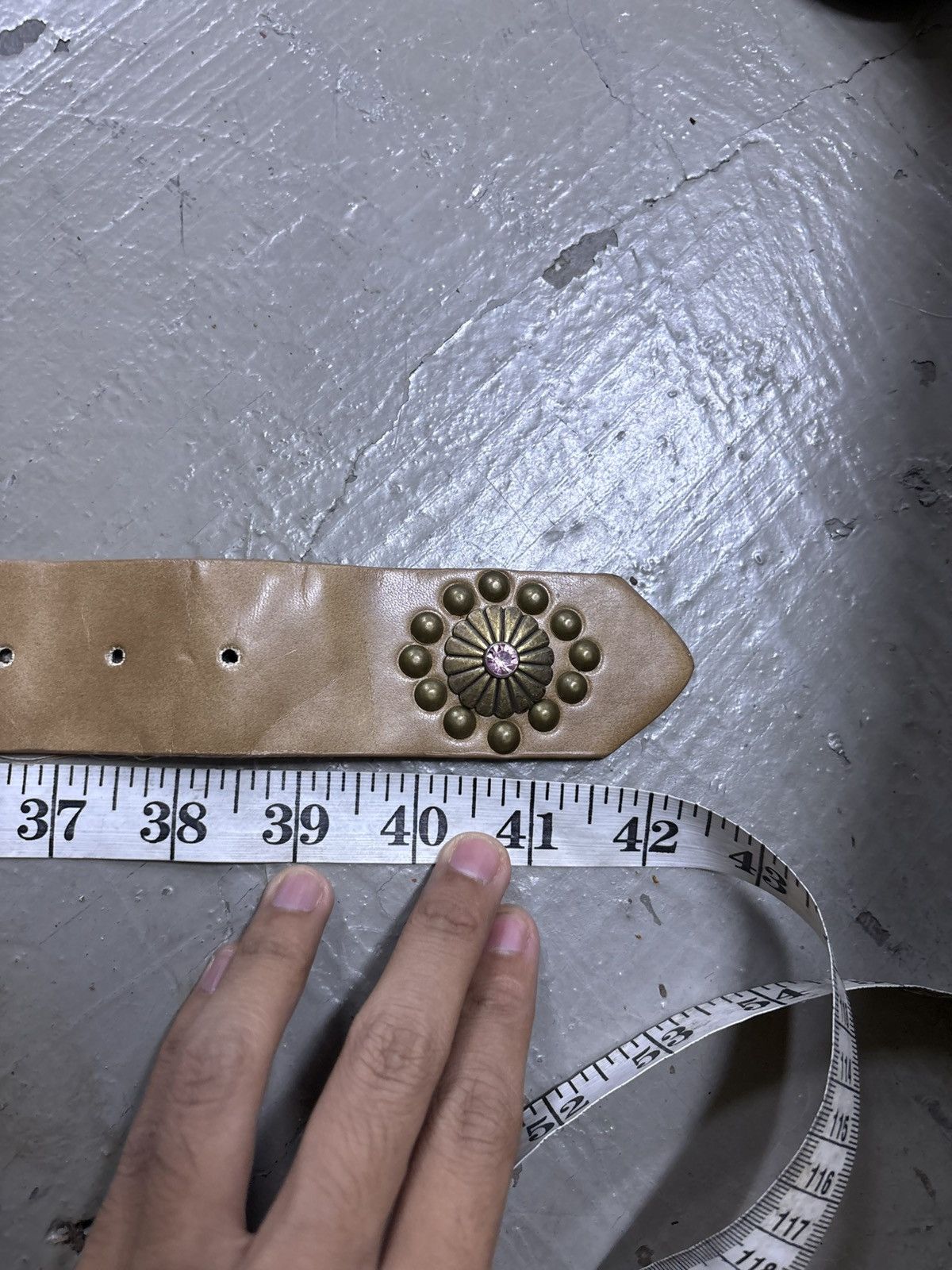 KMRii Gothic avant garde studded kmrii style belt hype Size ONE SIZE - 12 Thumbnail