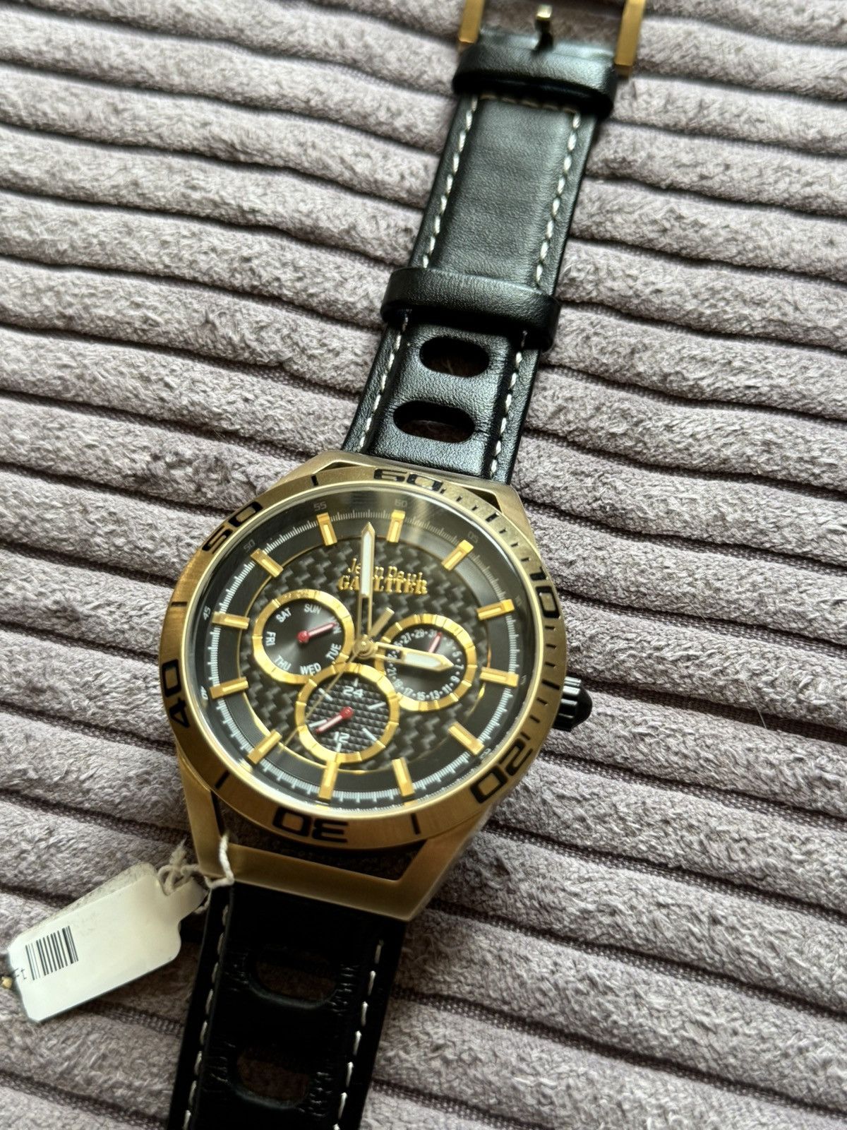 Jean Paul Gaultier Jean Paul Gaultier Archive Black Gold Man Watch Grail JPG Size ONE SIZE - 4 Thumbnail