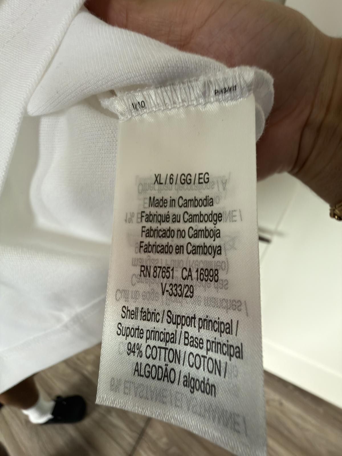 Lacoste Lacoste Regular Fit Polo White NWT Size US XL / EU 56 / 4 - 3 Thumbnail