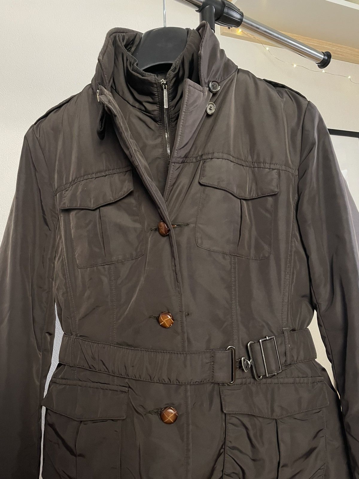 Max Mara Max Mara Belted Napoleon Jacket Size M / US 6-8 / IT 42-44 - 3 Thumbnail