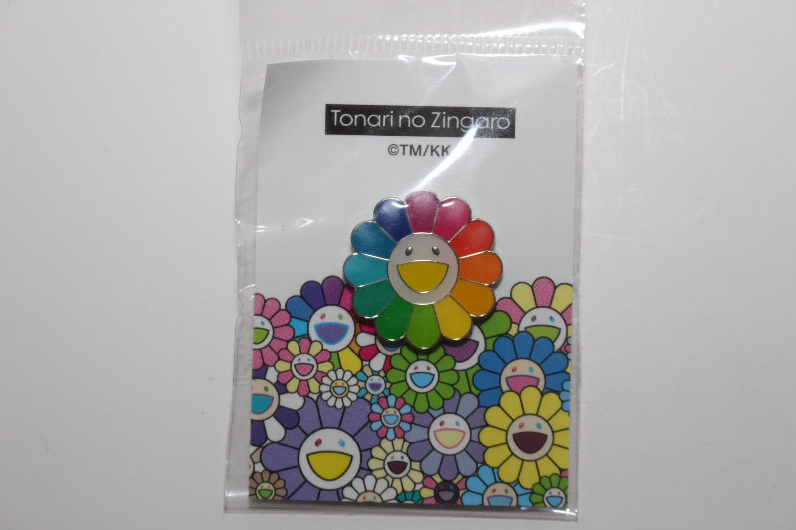 Takashi Murakami Takashi Murakami White Rainbow Flower Enamel Pin Brooch TMK Size ONE SIZE - 2 Thumbnail