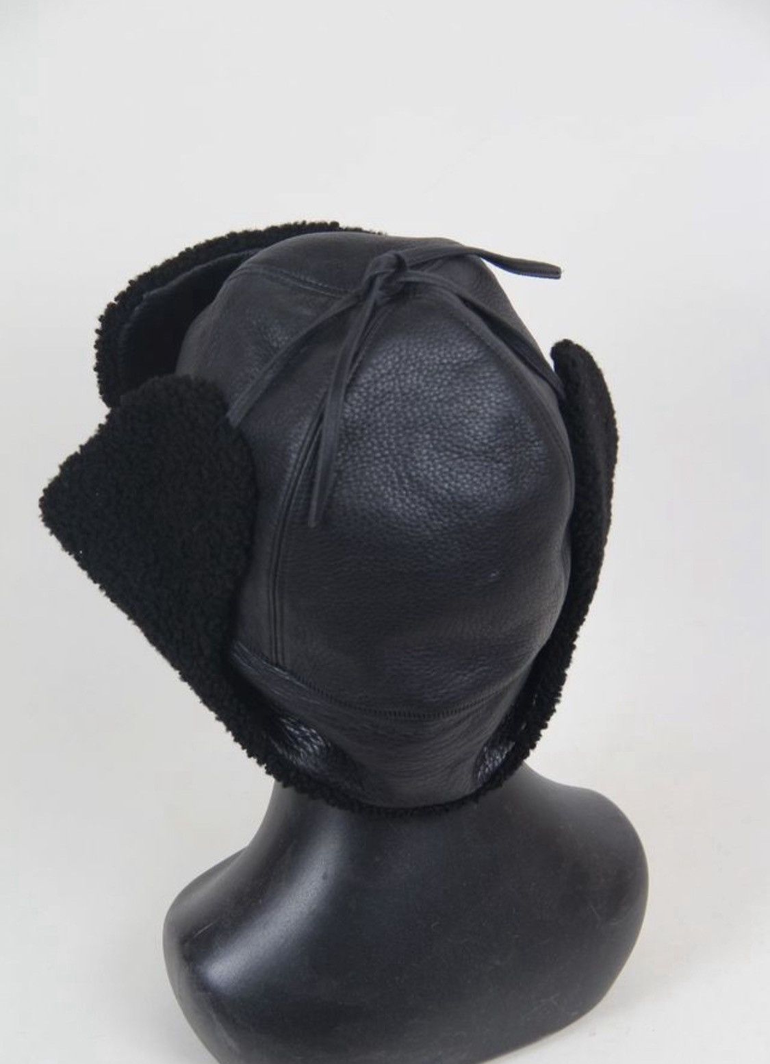 Hermes Hermes Shearling Beanie Fur Hats Size ONE SIZE - 4 Thumbnail