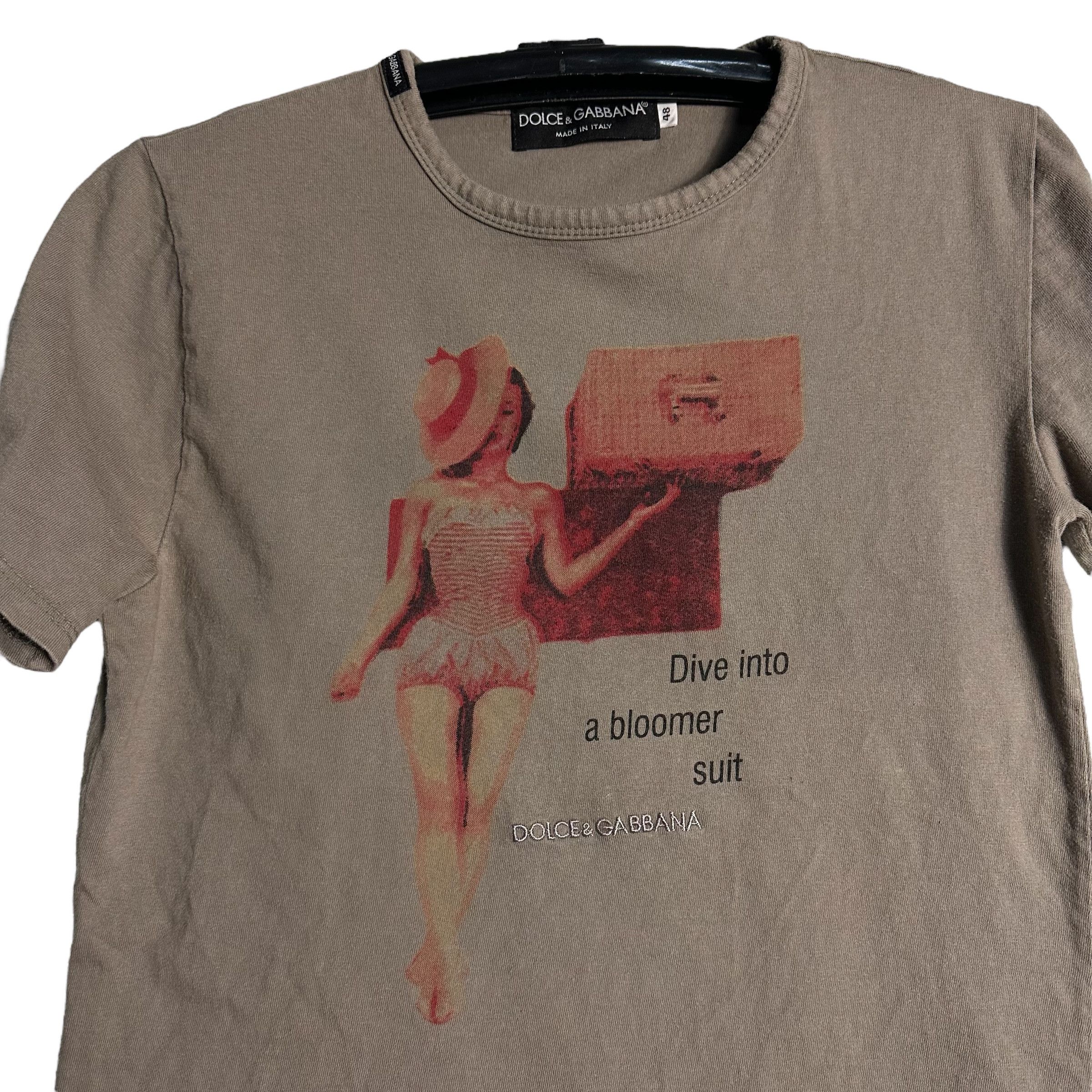 Dolce & Gabbana 🔥RARE🔥Vintage Dolce & Gabbana D&G Spell Out T-shirt Size XL / US 12-14 / IT 48-50 - 2 Thumbnail