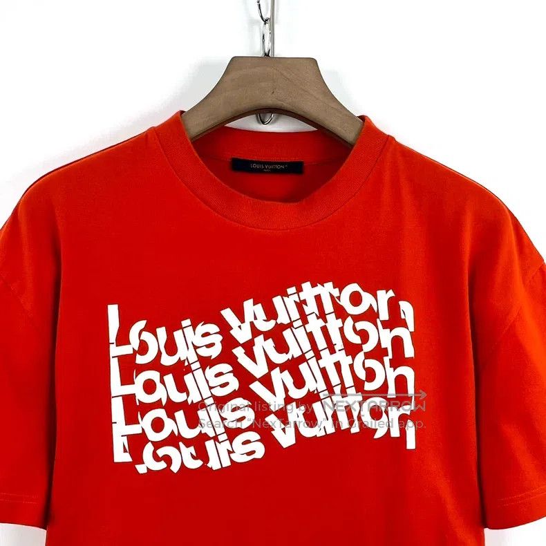Louis Vuitton Louis Vuitton Orange wave bullet screen logo knitted short Size US M / EU 48-50 / 2 - 4 Thumbnail