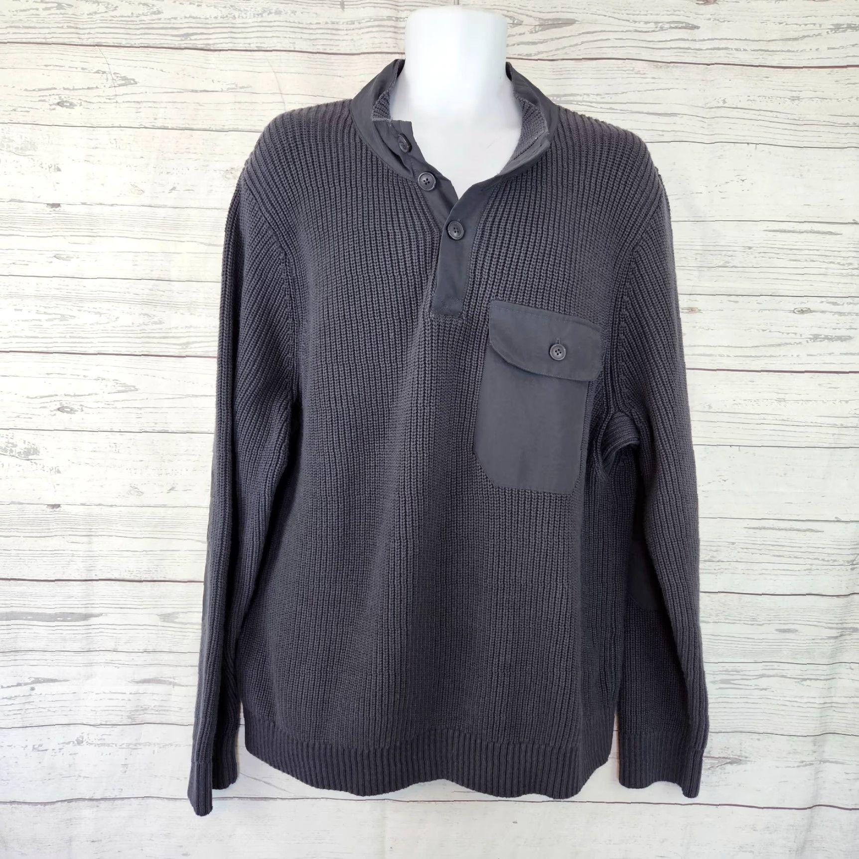 Vintage Duluth Mens Brigadier Sweater Shirt? Size US XL / EU 56 / 4 - 2 Thumbnail