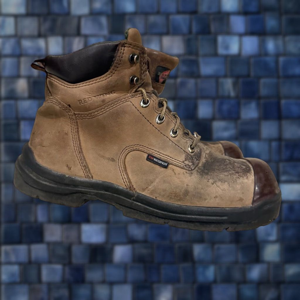 Red Wing Red Wing Shoes Boots Mens 10.5 Brown Leather Steel  display picture 1