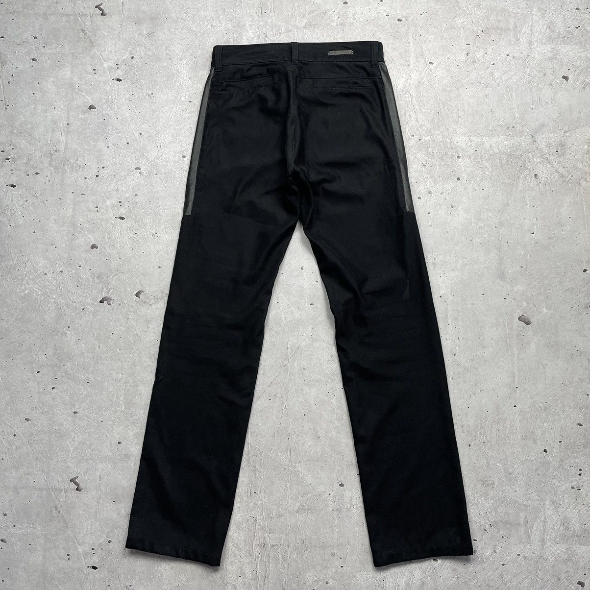 Designer × Roberto Cavalli × Vintage Vintage Roberto Cavalli casual pants leather detail y2k Size US 29 - 9 Thumbnail