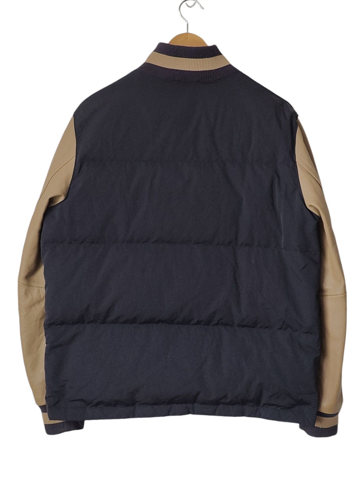 Nike Nike NSW Puffer Destroyer Leather Bomber Jacket RARE Size US L / EU 52-54 / 3 - 2 Thumbnail