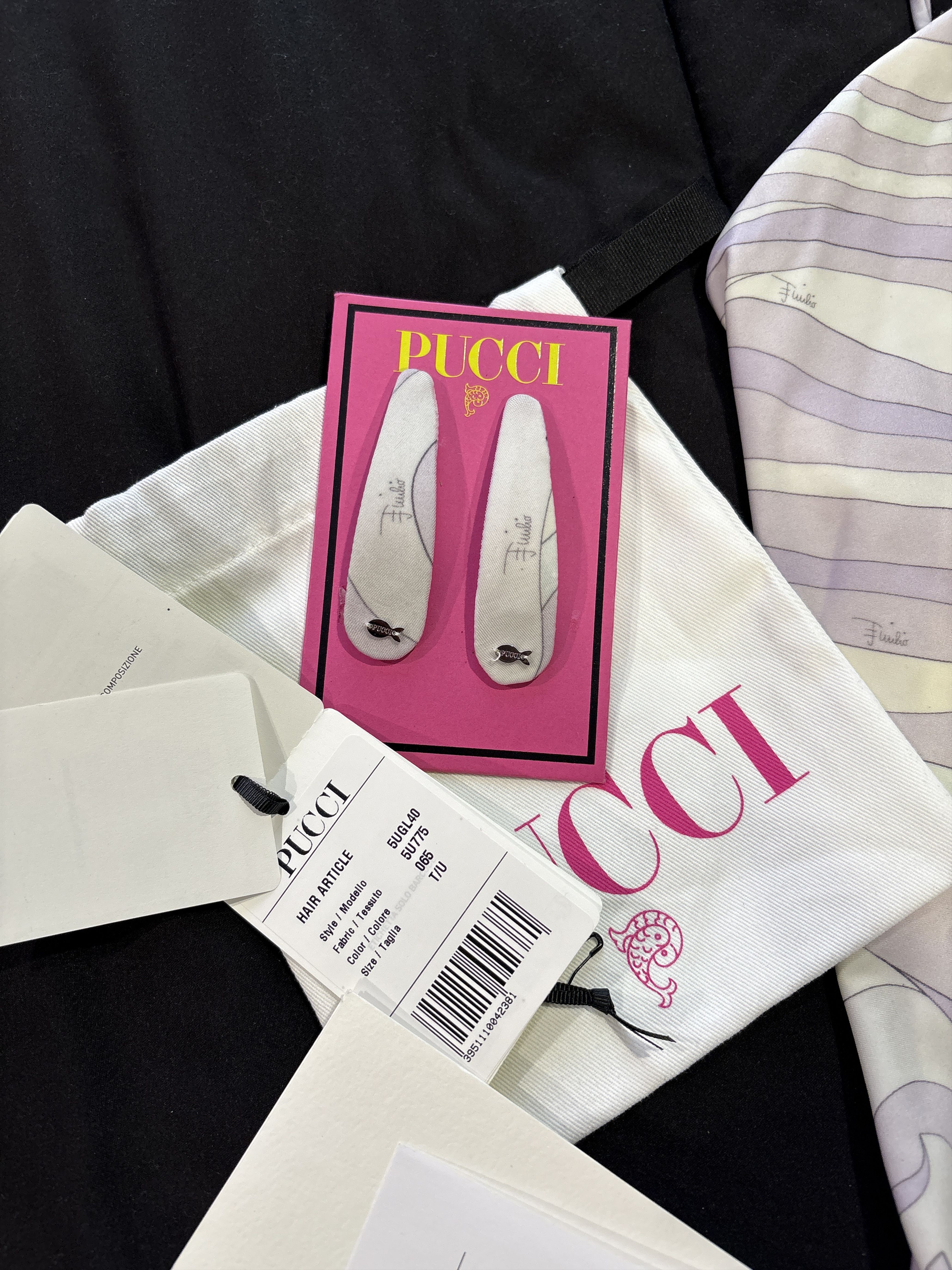 Emilio Pucci Emilio PUCCI Marmo Print Bathing Suit SMALL w/ Hair Clips Size S / US 4 / IT 40 - 3 Thumbnail