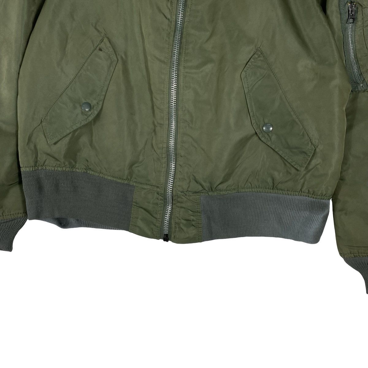 Alpha Industries Vintage Alpha Industries MA-1 Bomber Jacket Reversible Size US M / EU 48-50 / 2 - 7 Thumbnail