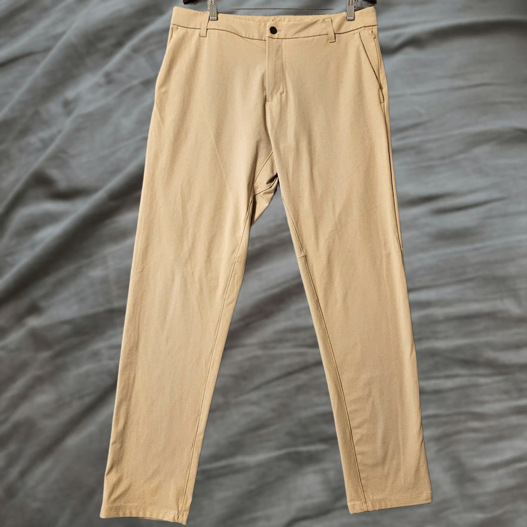 Lululemon Lululemon Commission Pant Classic Tan Warpstreme M5AEYS Mens Size 36 x 33 Size US 36 / EU 52 - 1 Thumbnail