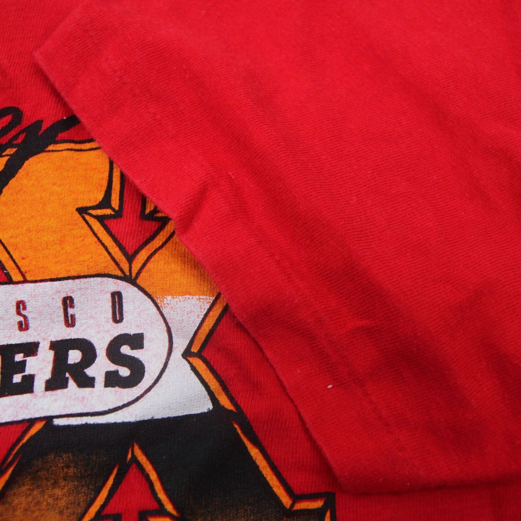 Vintage VINTAGE 1985 San Francisco 49ers Super Bowl XIX Mens T-Shirt M Red Graphic Shirt Mens Size US M / EU 48-50 / 2 - 3 Thumbnail