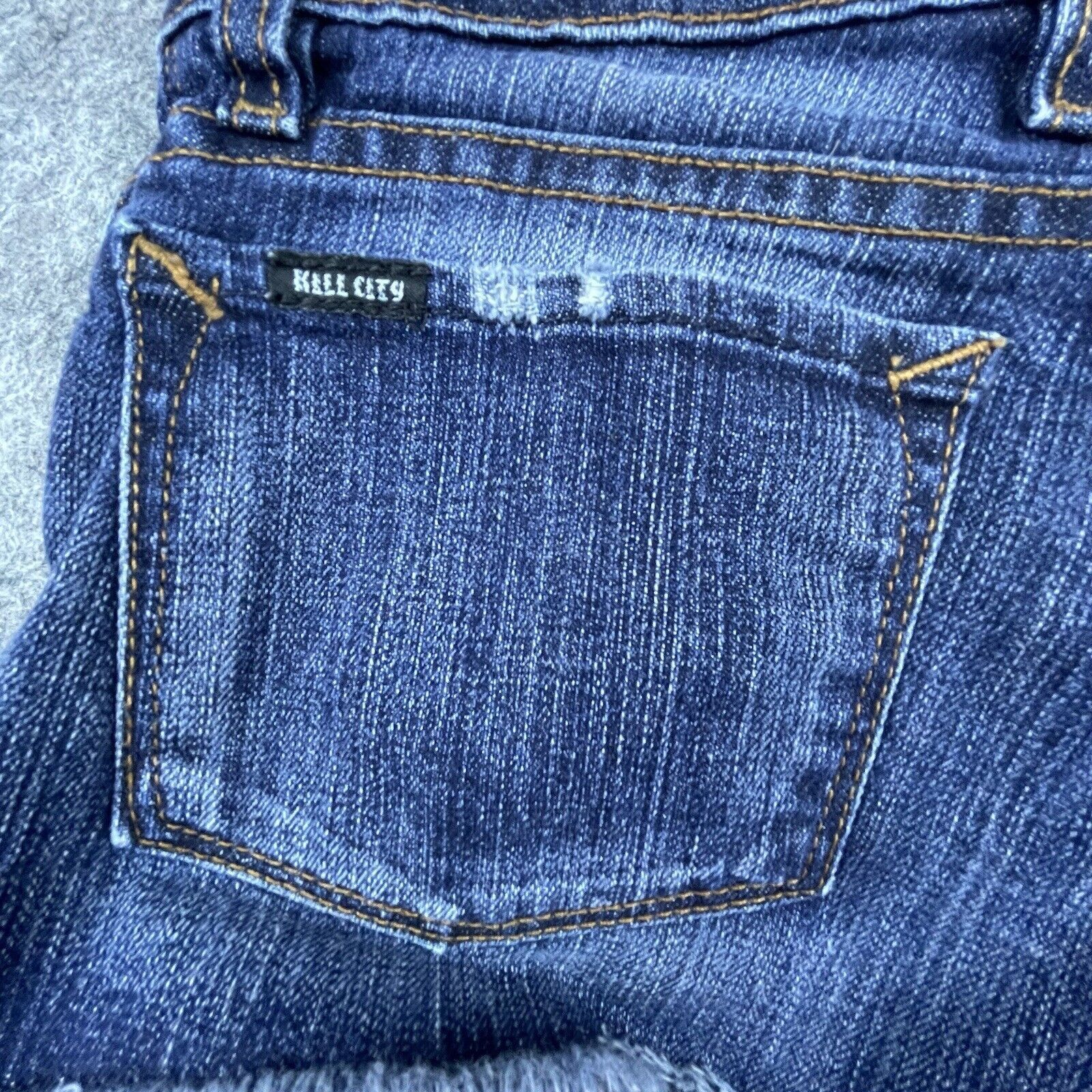 Kill City Kill City Conspirators Cutoff Jean Booty Shorts Womens 26 Size 26" / US 2 / IT 38 - 5 Thumbnail