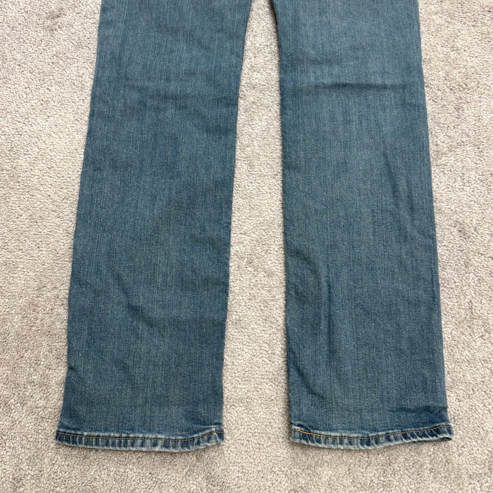 Levi's Levi's 514 Jeans Straight Leg Denim Mens 34x32 Blue Medium Wash Cotton Casual Size US 34 / EU 50 - 3 Thumbnail