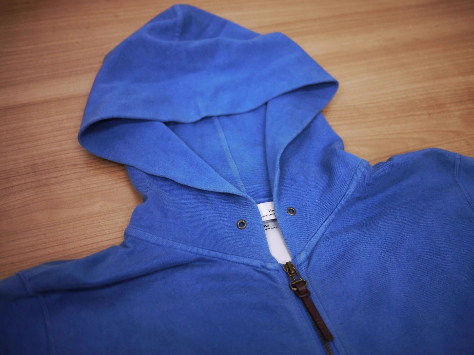 Vintage VISVIM HOODIE ZIP F.Z (N.D) INDIGO 3 Used Size US L / EU 52-54 / 3 - 3 Thumbnail