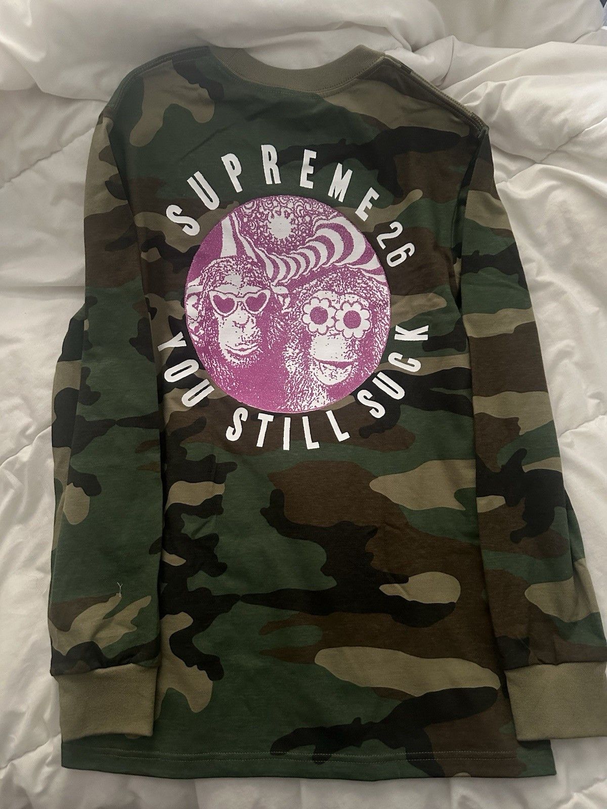 Supreme Supreme You Still Suck 2026 Camo Longsleeve L/S Tee T