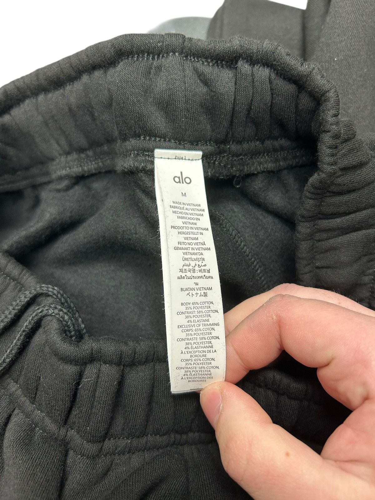 Alo Alo Accolade Straight Leg Sweatpant - BNWT Size Medium Size US 30 / EU 46 - 5 Thumbnail
