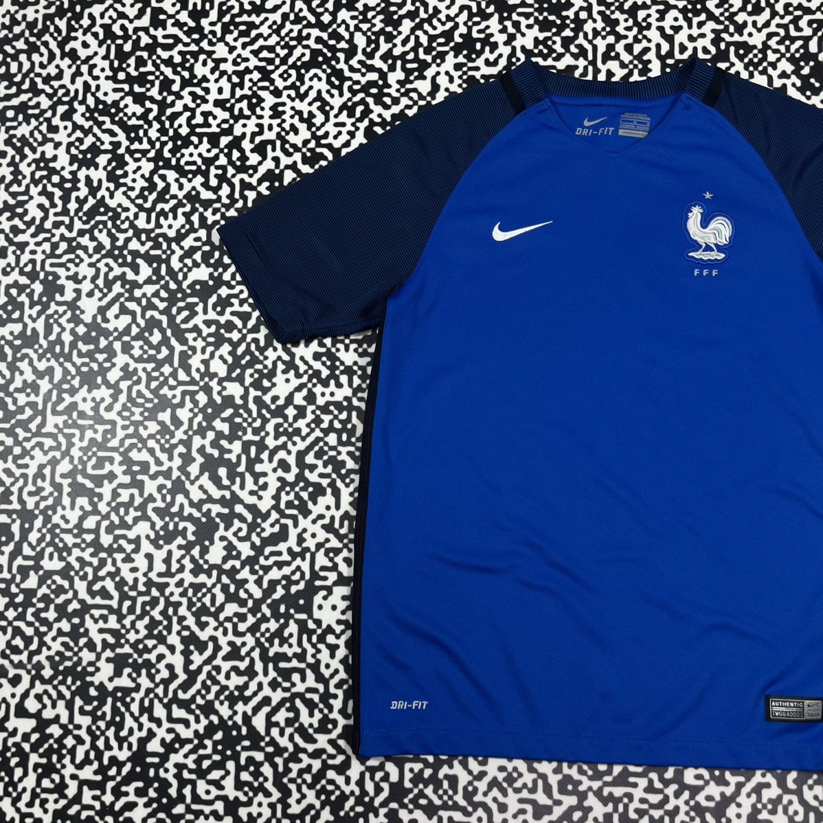 Nike Vintage Y2K Nike France Soccer Blokecore Style Jersey Tshirt Size S / US 4 / IT 40 - 5 Thumbnail