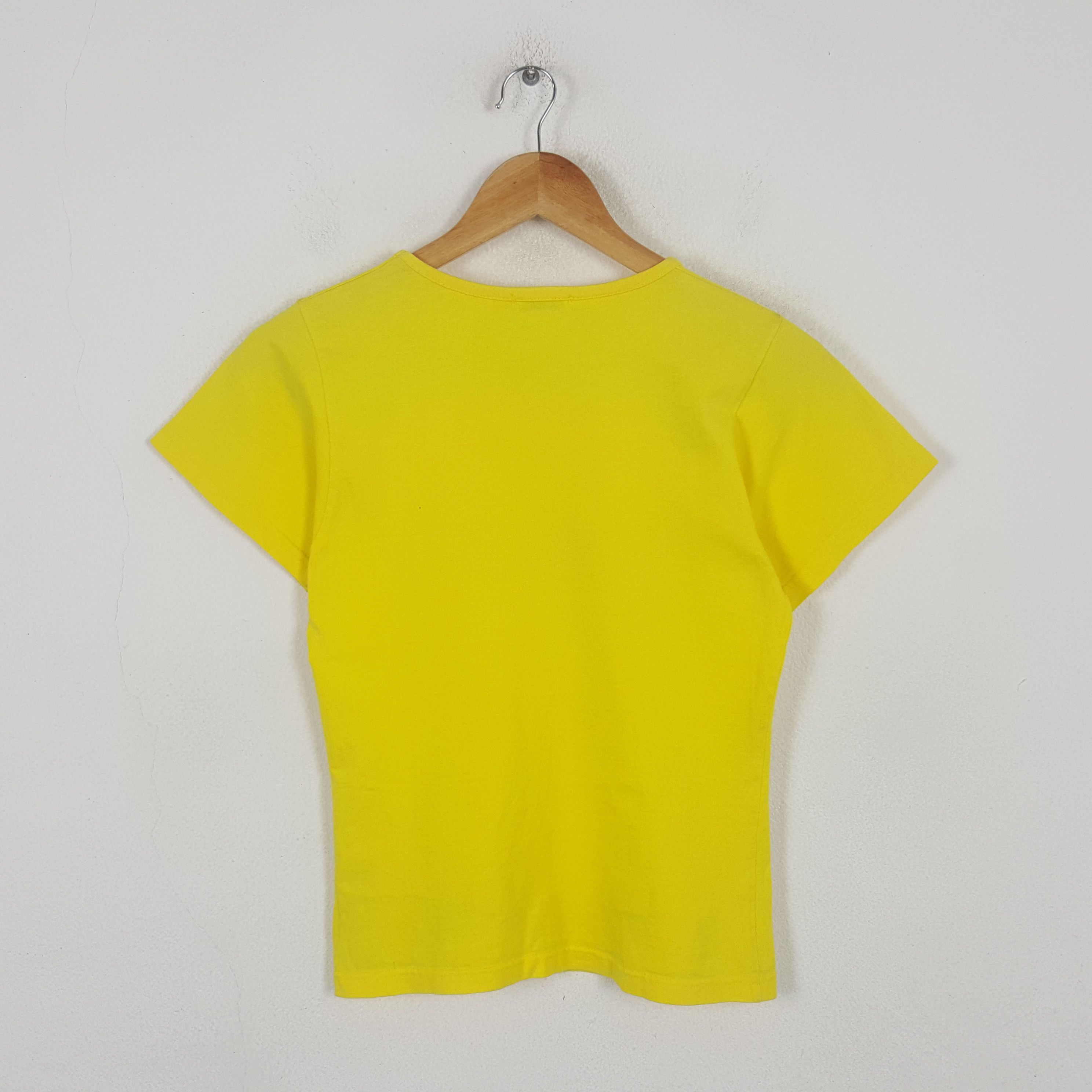 Vintage Vintage Yves Saint Laurent Designer Brand Tshirt RR13 Size XS / US 0-2 / IT 36-38 - 3 Thumbnail