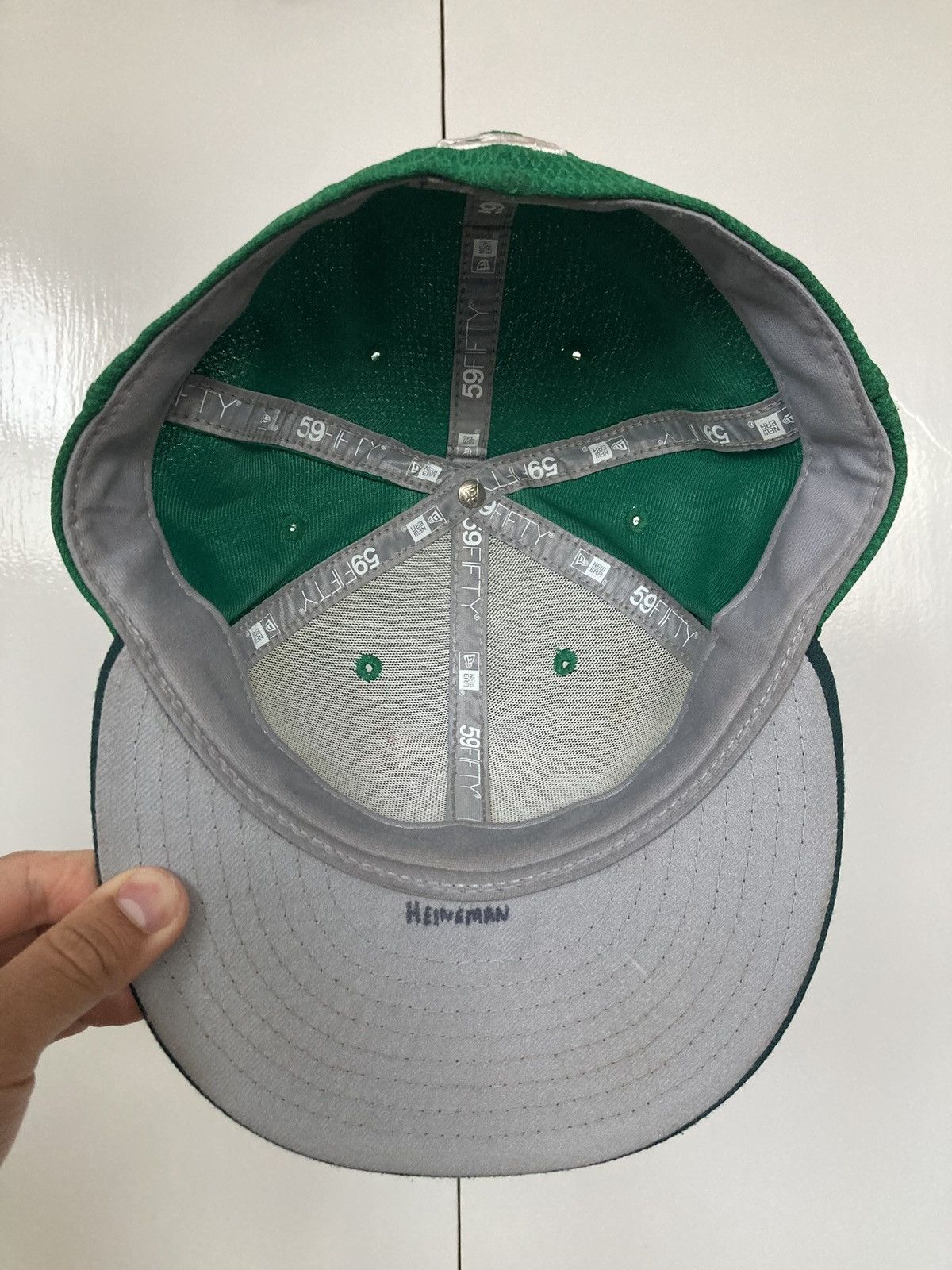 New Era TEXAS RANGERS NEW ERA 59FIFTY CAP HAT GREEN ST PATRICK’S DAY Size ONE SIZE - 10 Thumbnail