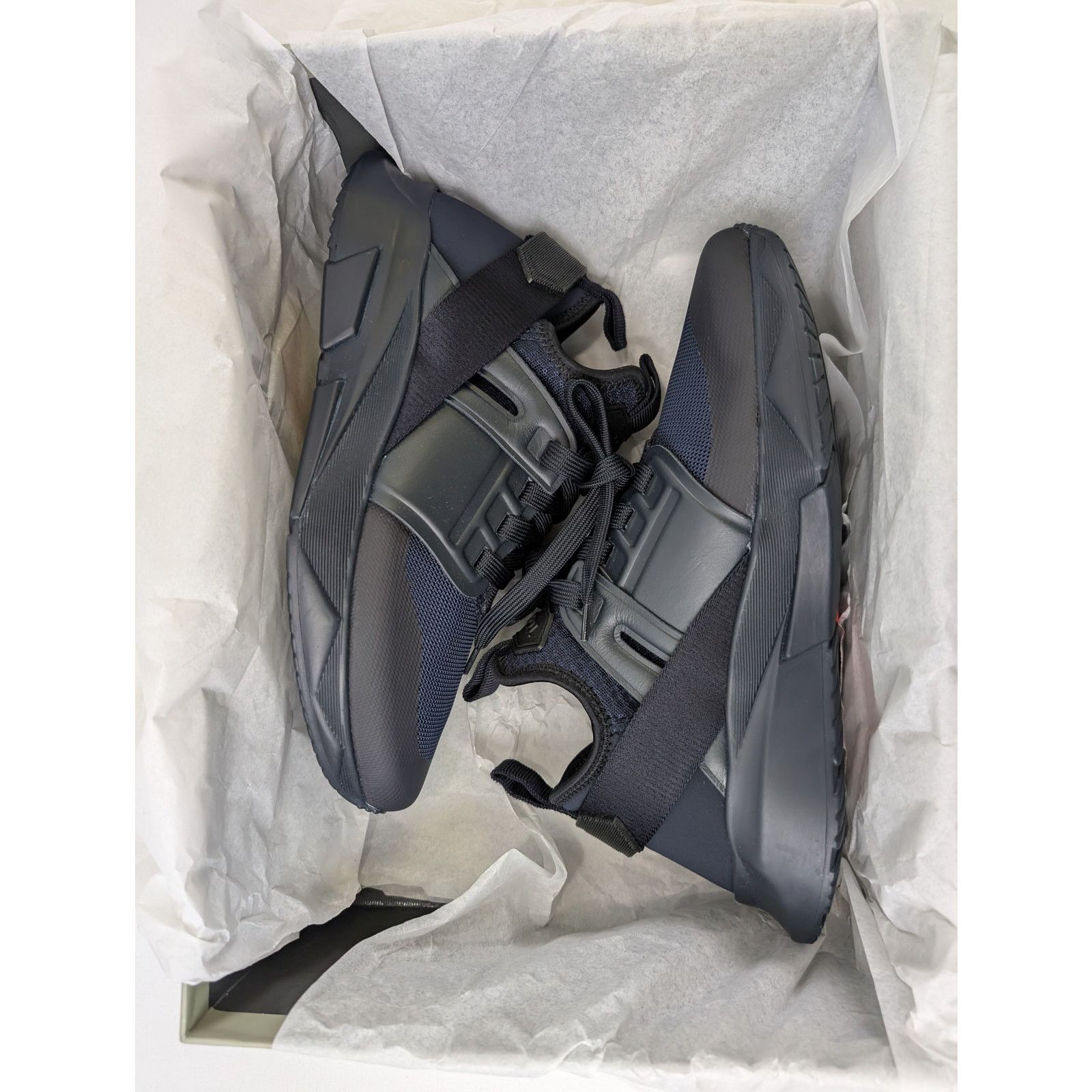 Tom Ford o1rshd1 Sneakers Low Top in Jago Dark Blue-Navy Size US 11 / EU 44 - 20 Thumbnail