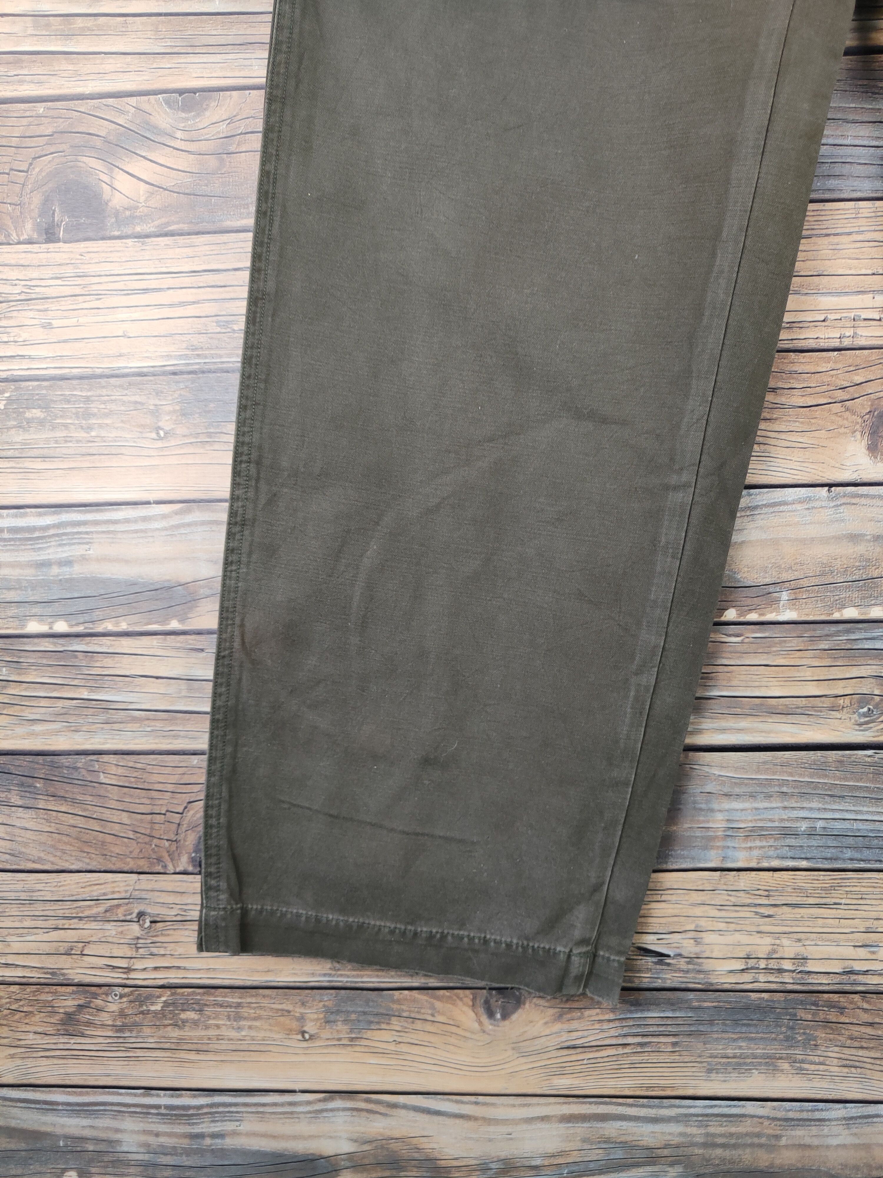 Japanese Brand DL Blue Way Olive Multipocket Tactical Cargo Pants #1485 Size US 30 / EU 46 - 4 Thumbnail