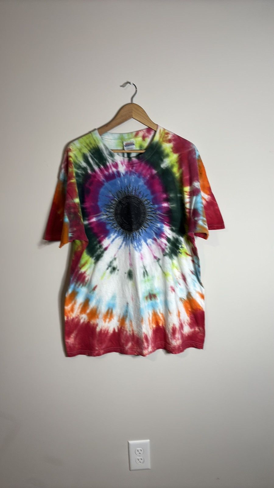Band Tees × Vintage Vintage Tie Dye Shirt Size US XL / EU 56 / 4 - 1 Thumbnail