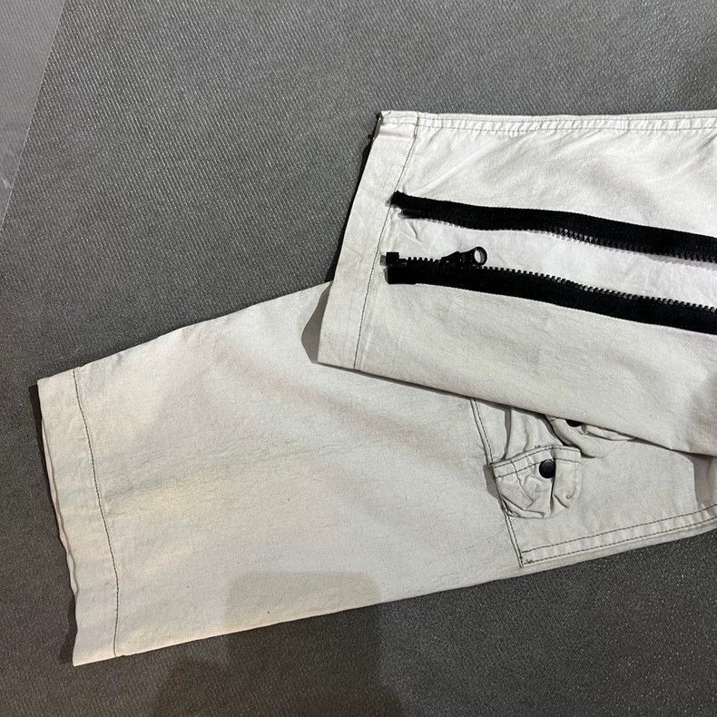 Stone Island Stone Island Gray White Cargo Pants -2506 Size US 32 / EU 48 - 4 Thumbnail