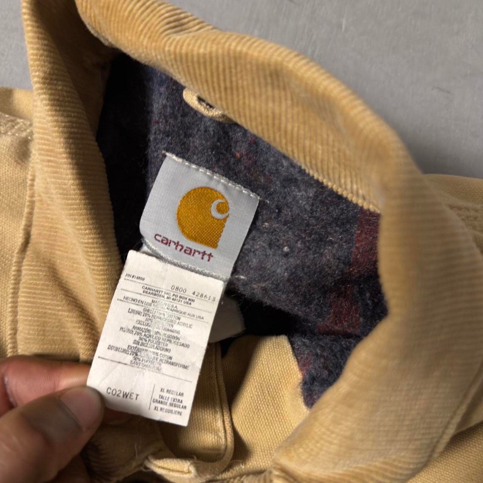 Carhartt Vintage Carhartt Chore Coat Jacket Faded Canvas Workwear Size US XL / EU 56 / 4 - 5 Thumbnail