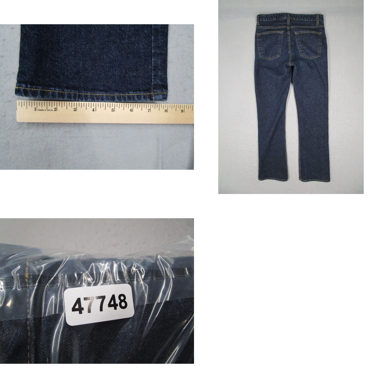 Gap VINTAGE Gap Jeans Women Bootcut Denim 6 Regular Blue Mid Rise 29x30 Dark Wash 5-Pocket Classic Womens Size 28" / US 6 / IT 42 - 8 Thumbnail